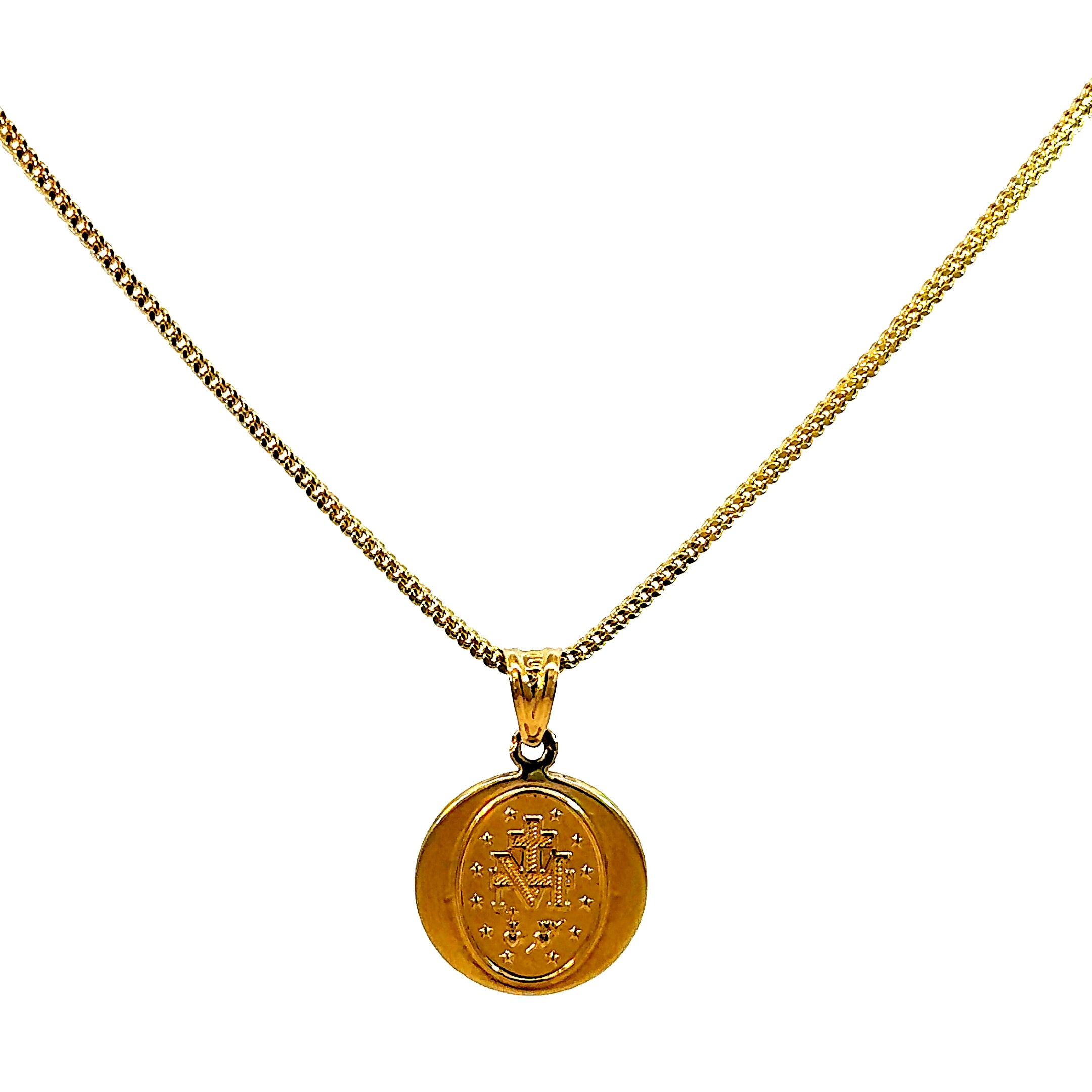 10k Gold Set - 1.7mm Franco Chain + Pendant
