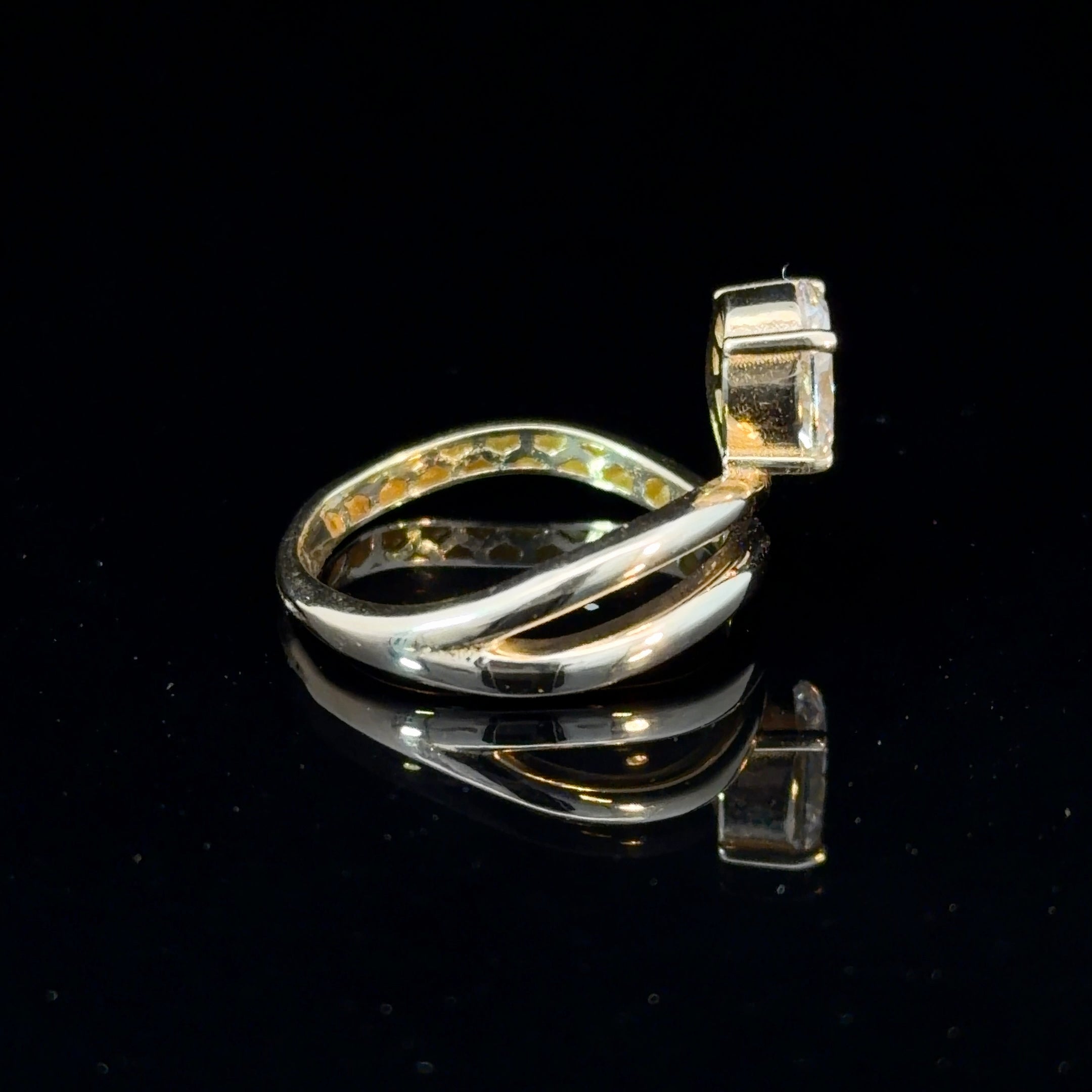 14k Gold & Lab-Grown Diamond Ring