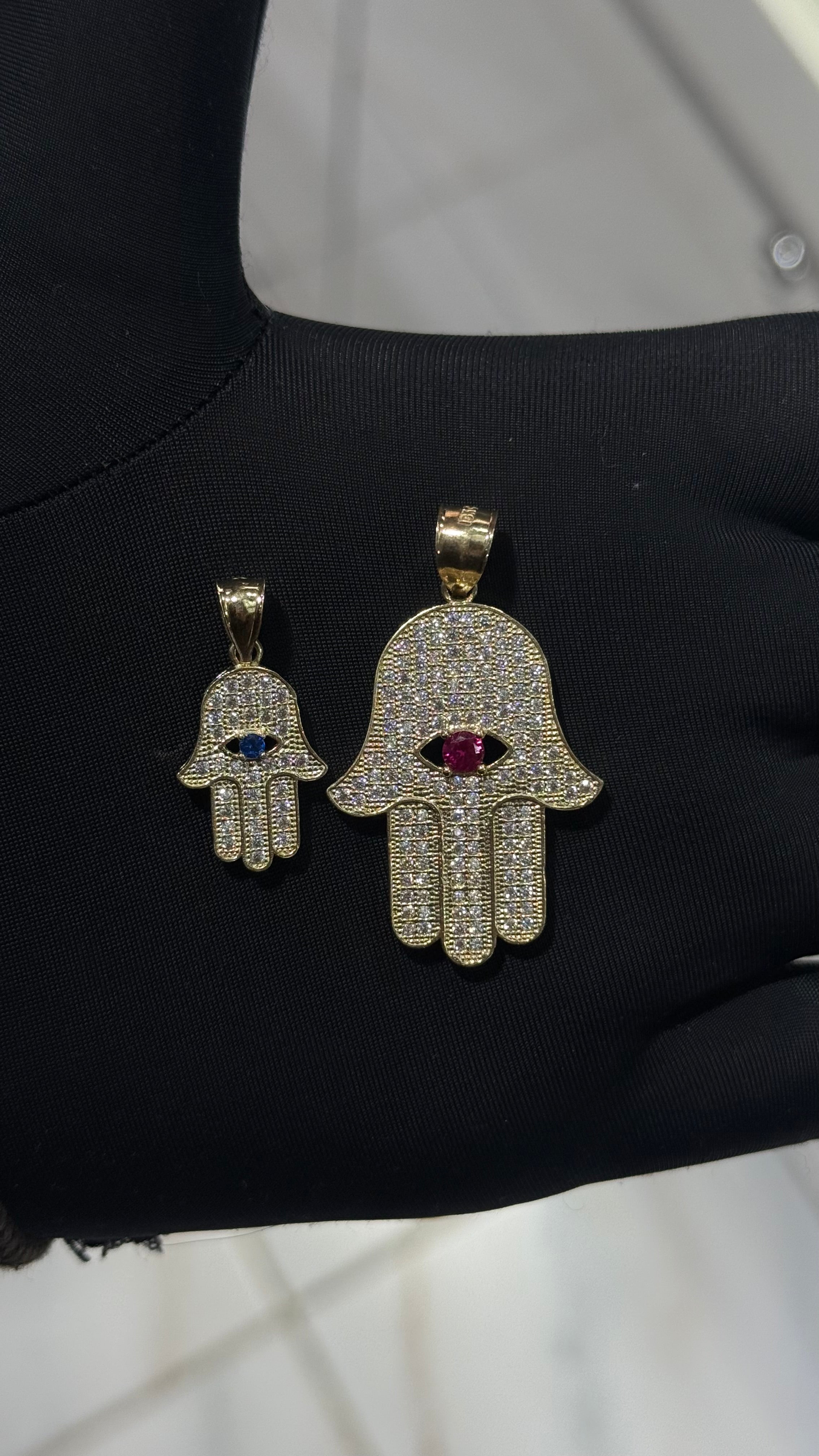 10k Gold - Hamsa Pendant