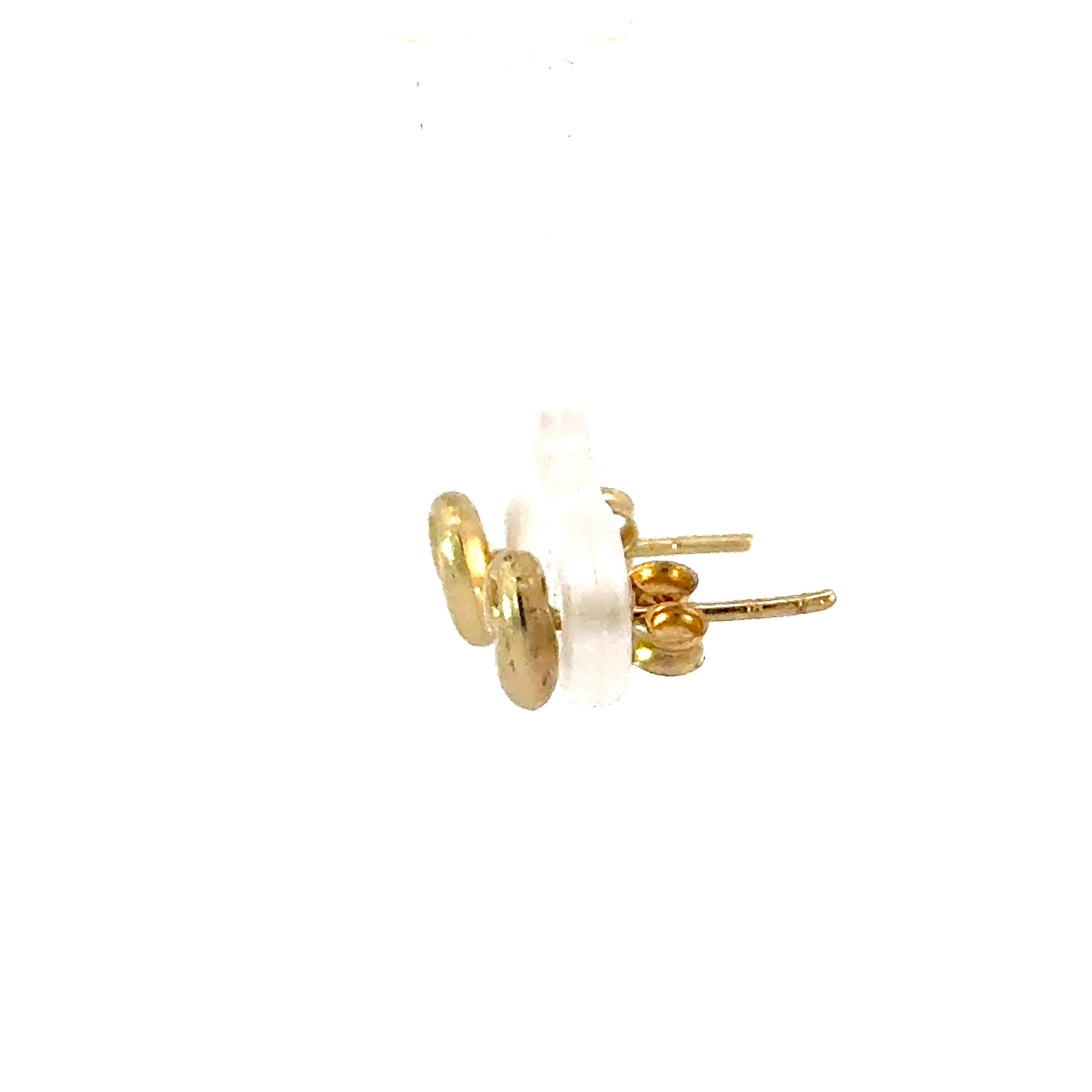 10k Gold - Puff Studs