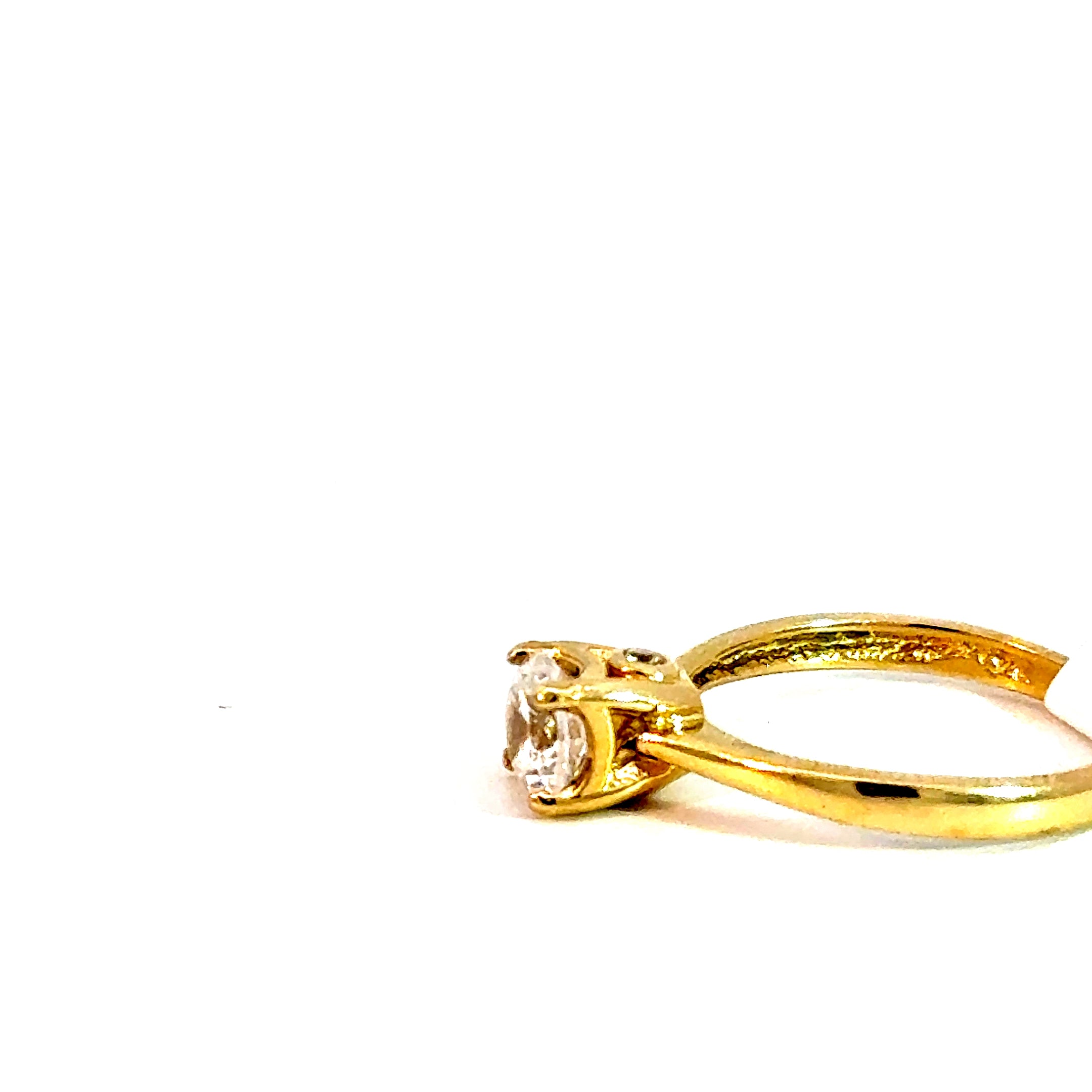 14k Gold - Statement Ring