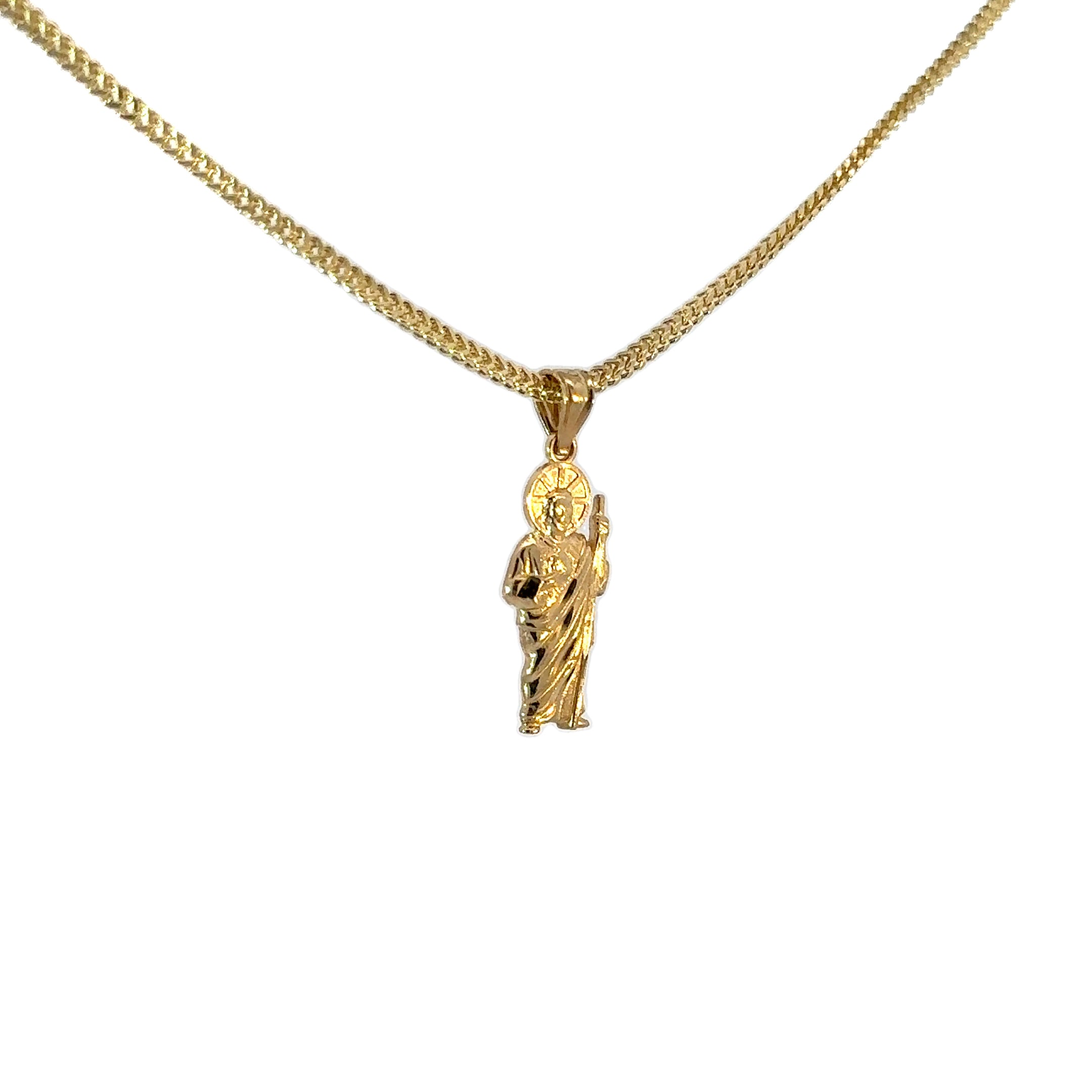 10k Gold Set -  1.3mm Franco Chain + Pendant