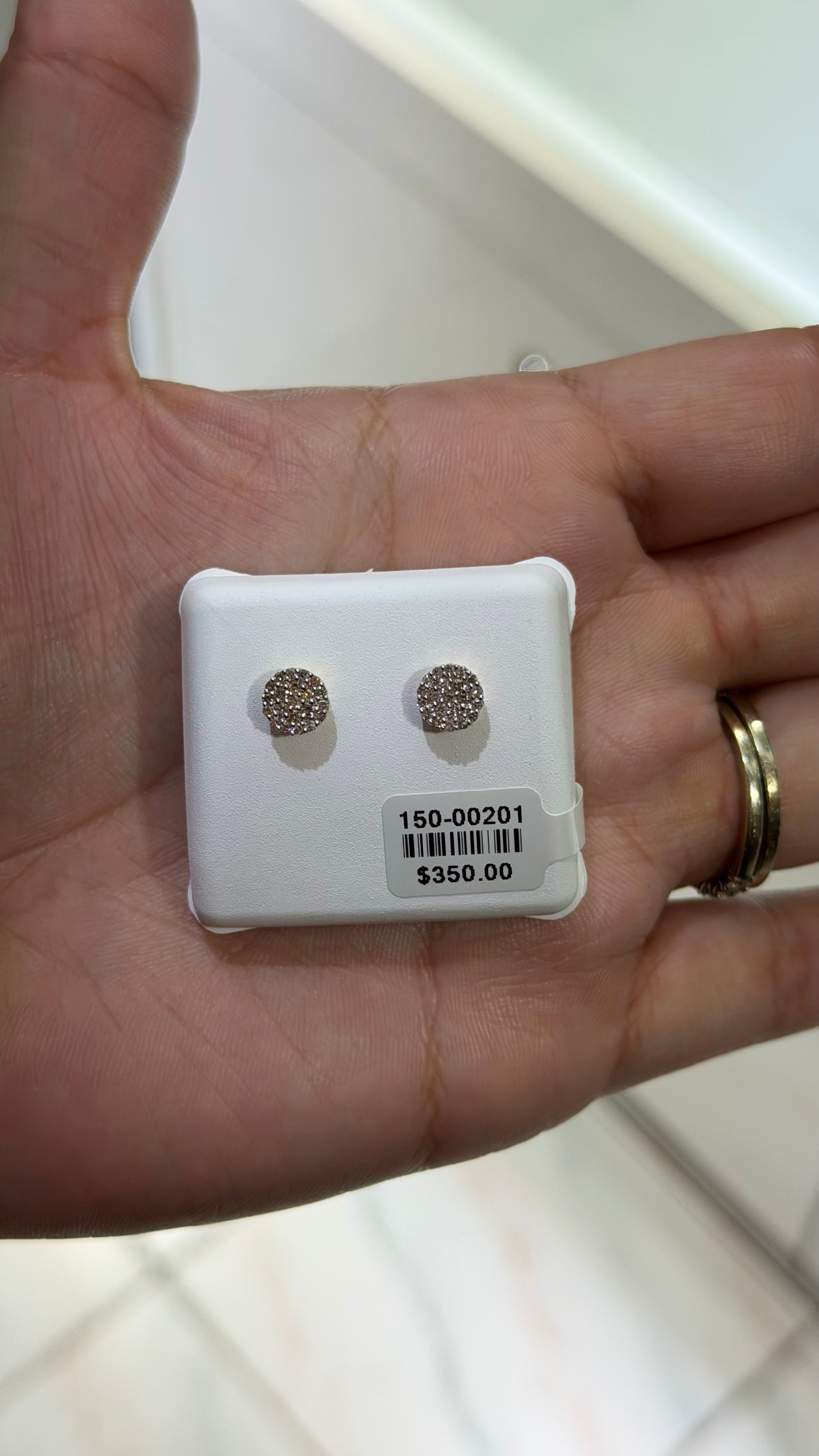 10k Gold & Diamond Studs