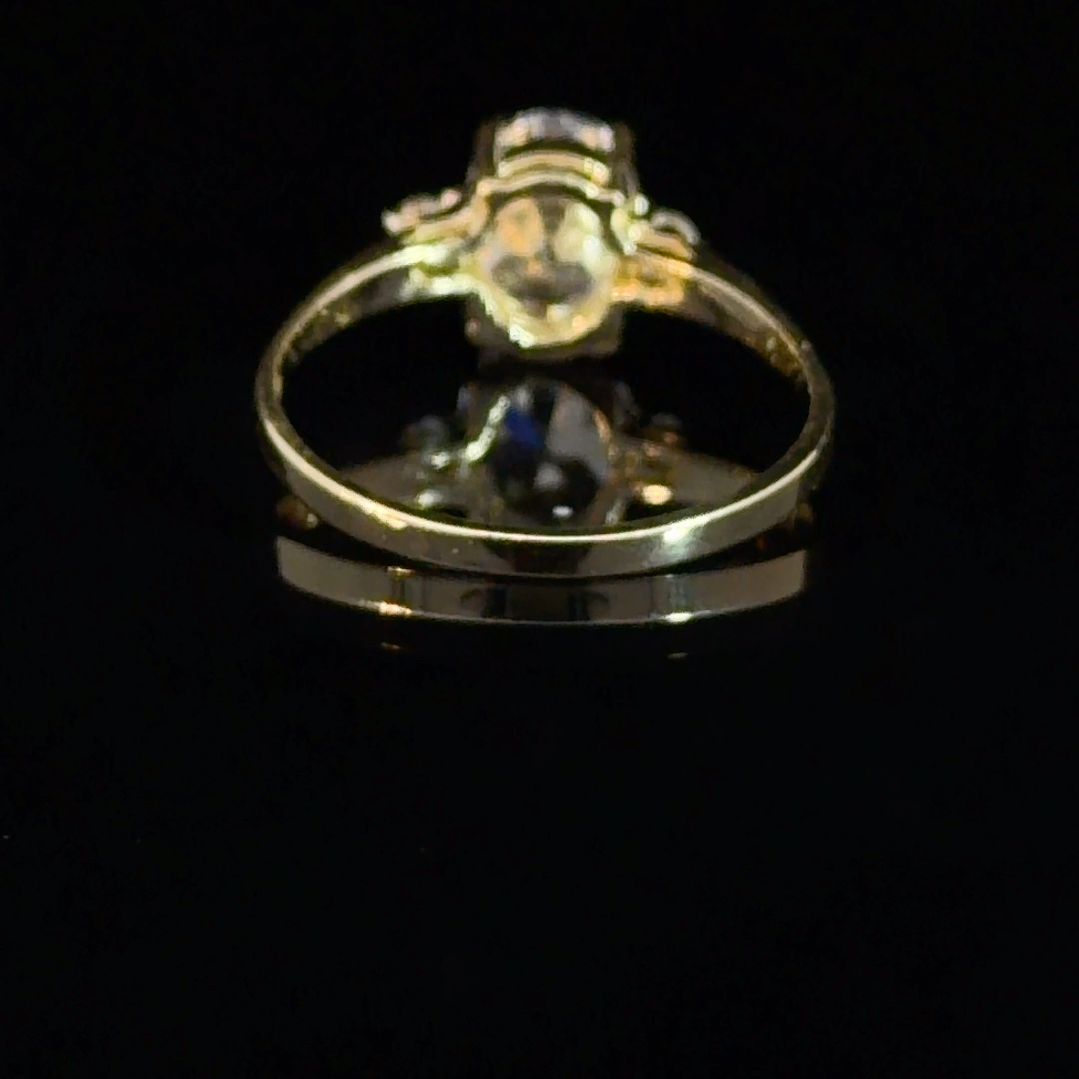 10k Gold - CZ Engagement Ring / StyleC