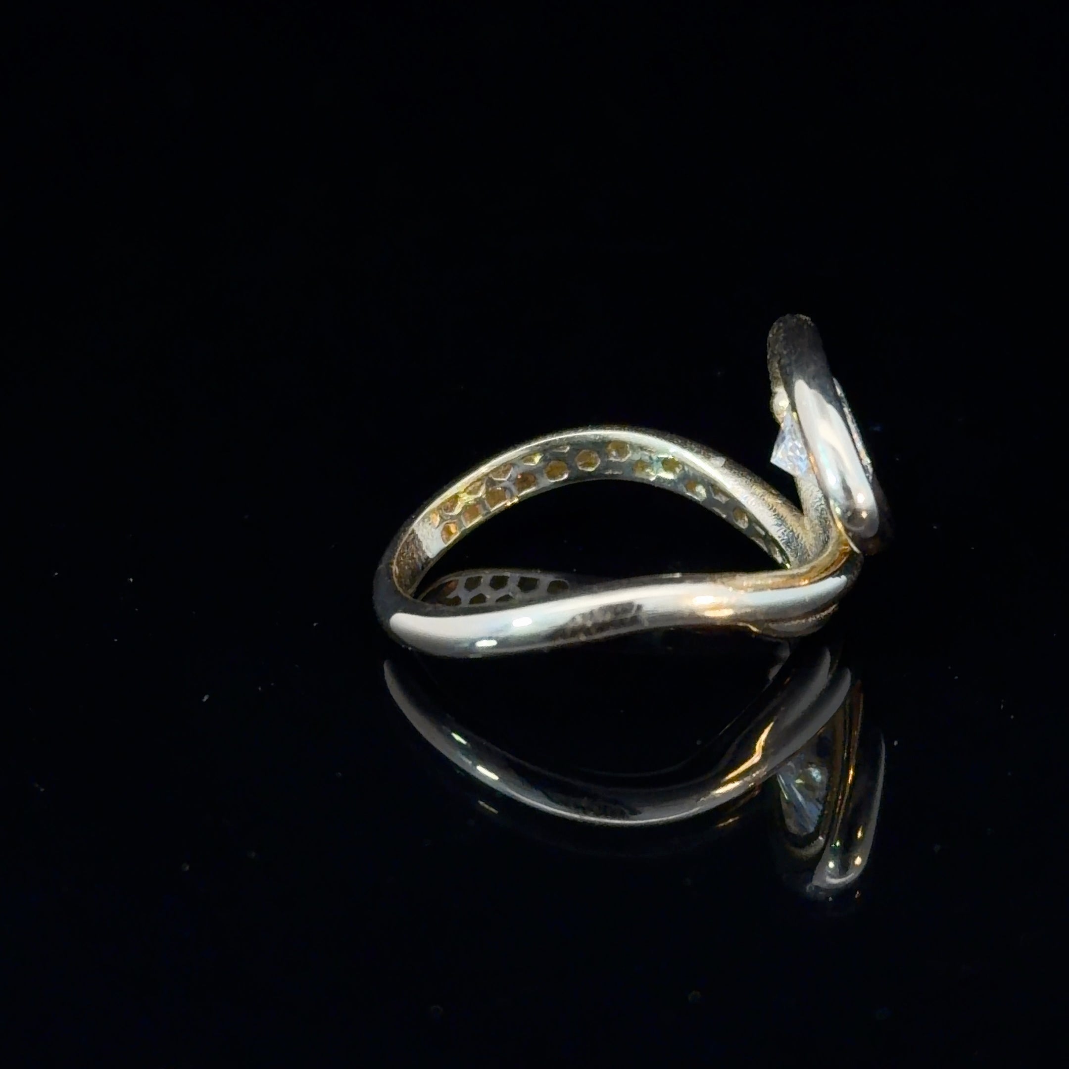 14k Gold & Lab-Grown Diamond Ring
