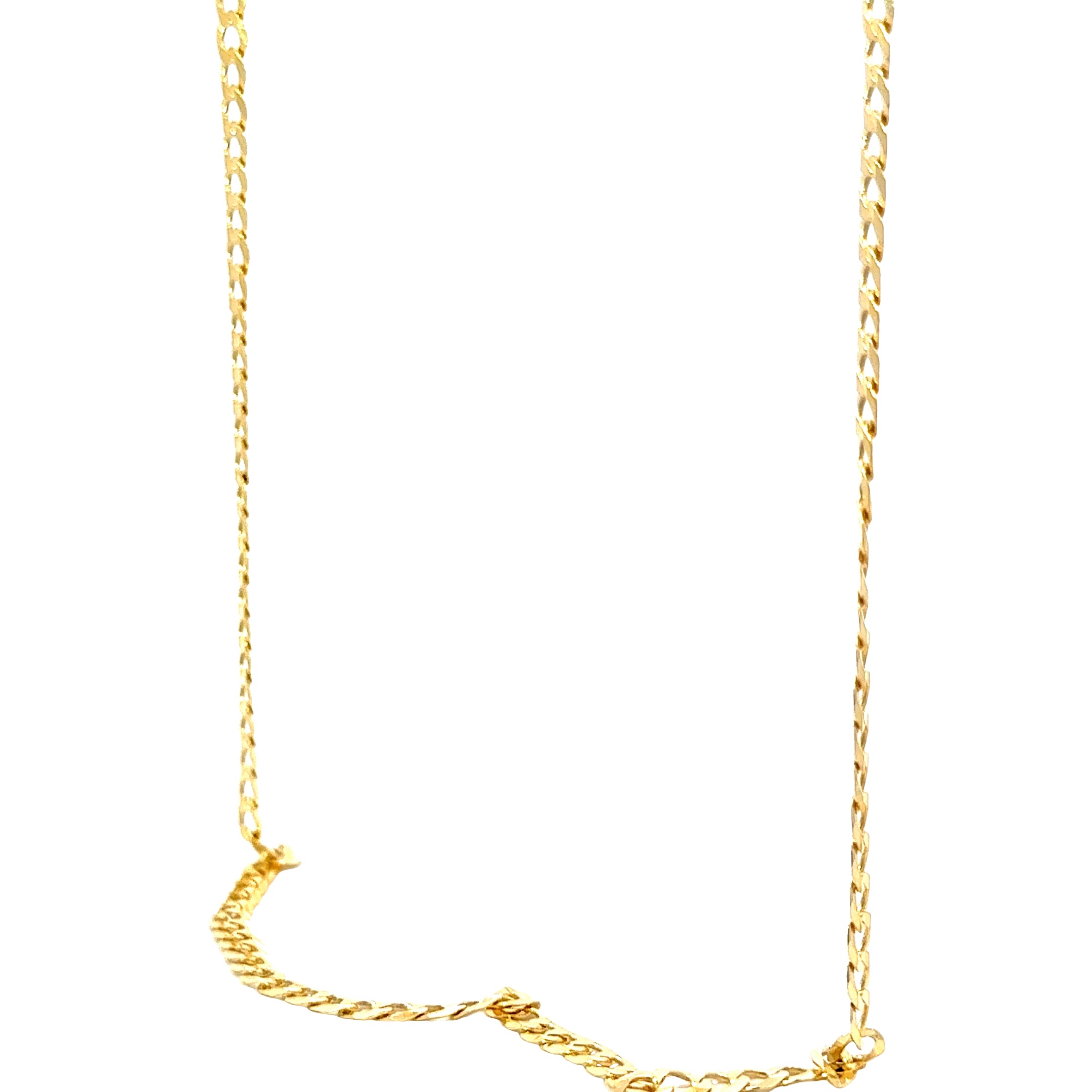 10k Solid Gold - 4mm Solid Curb Chain