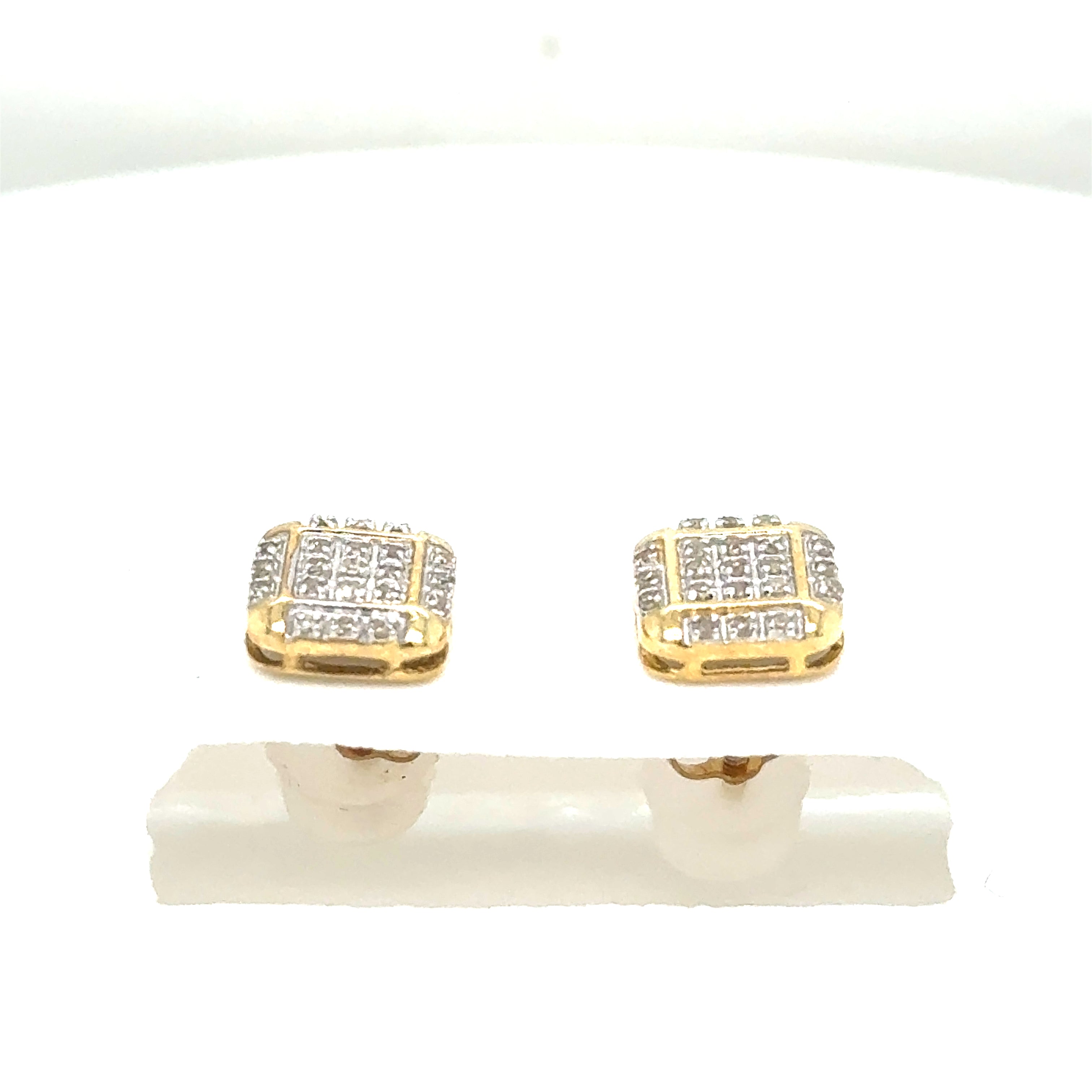 10k Gold- Diamond Studs