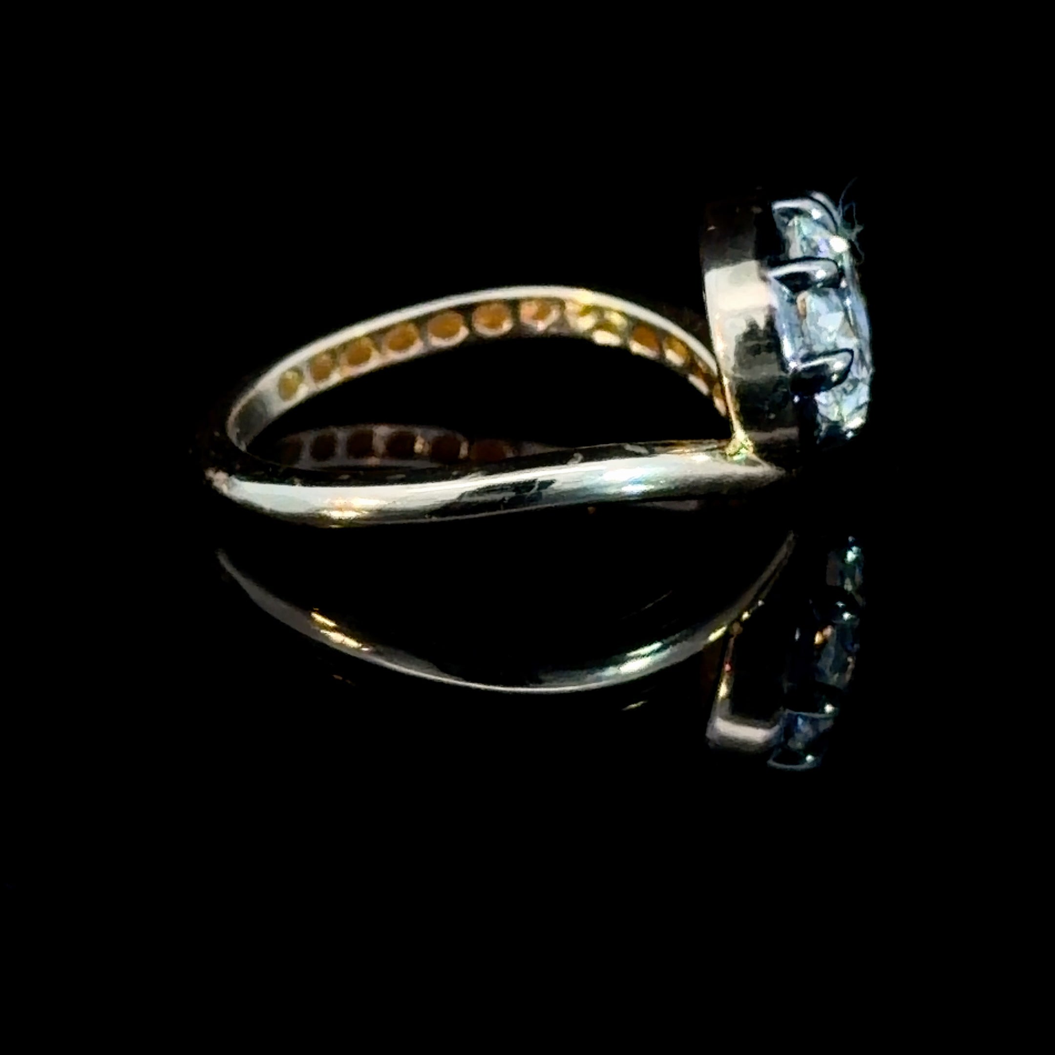 1.65CT Oval Lab Diamond Ring