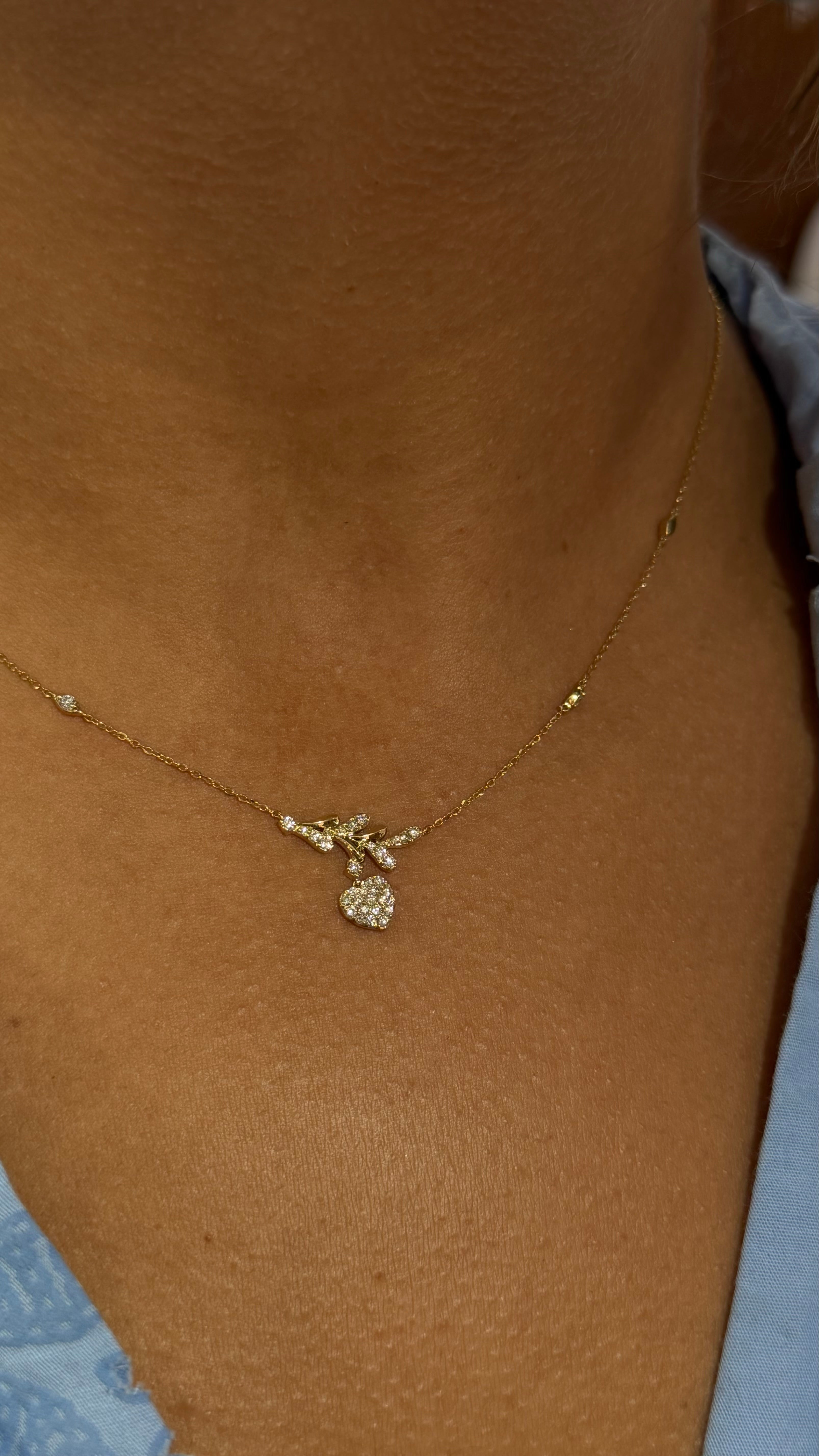 14k White Gold & Diamonds