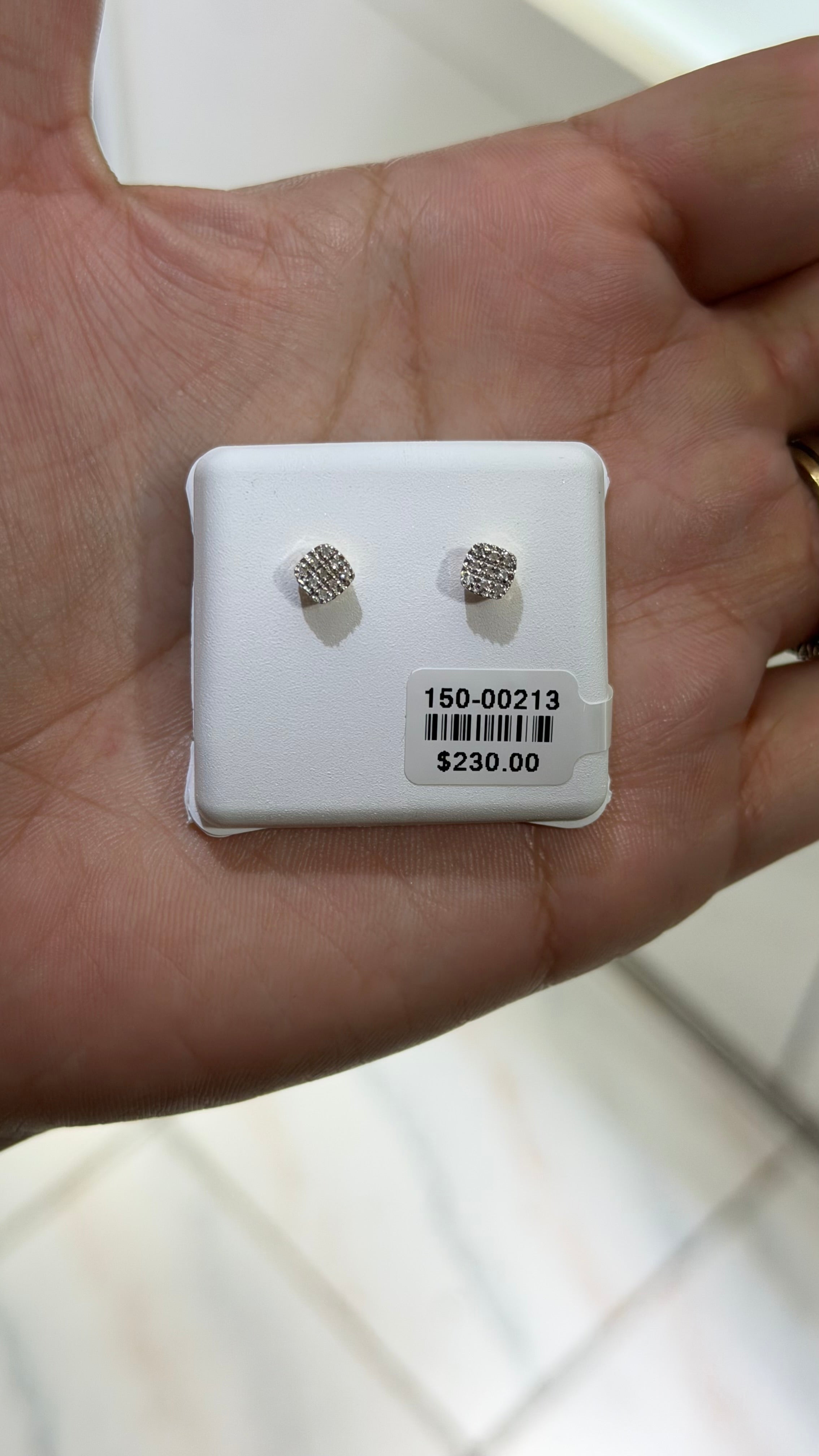 10k Gold & Diamond Studs