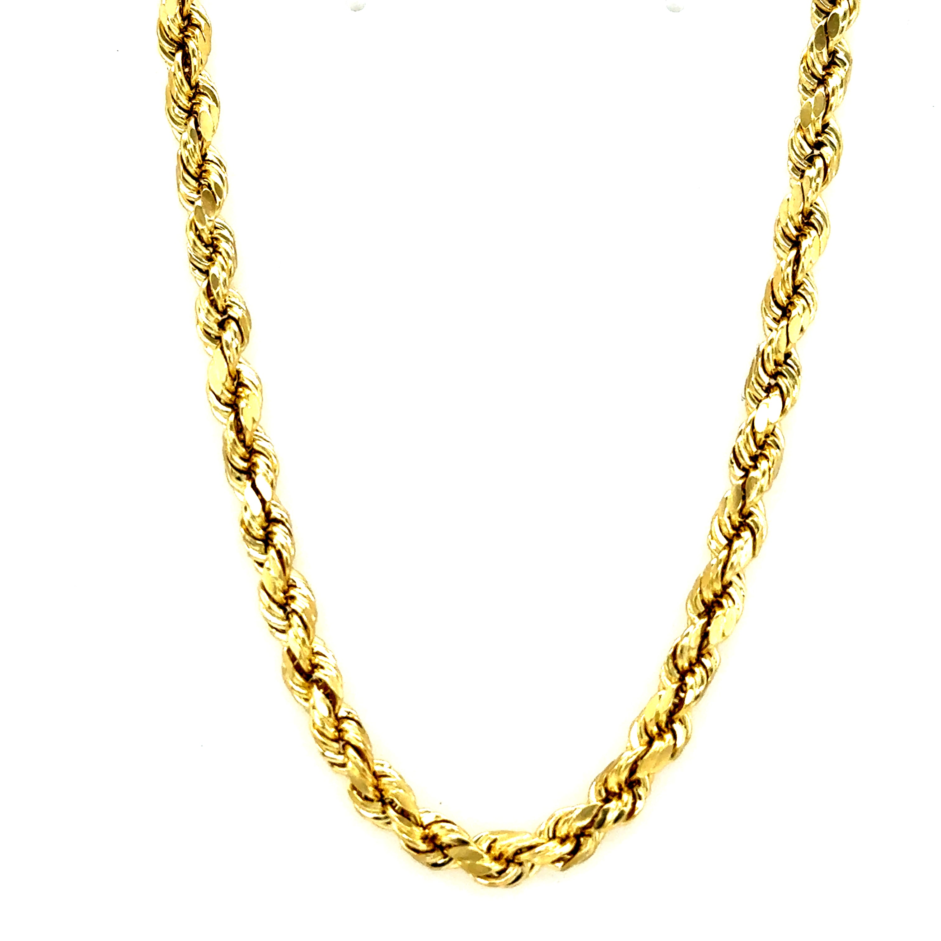 10k Gold - 4mm Rope Chain