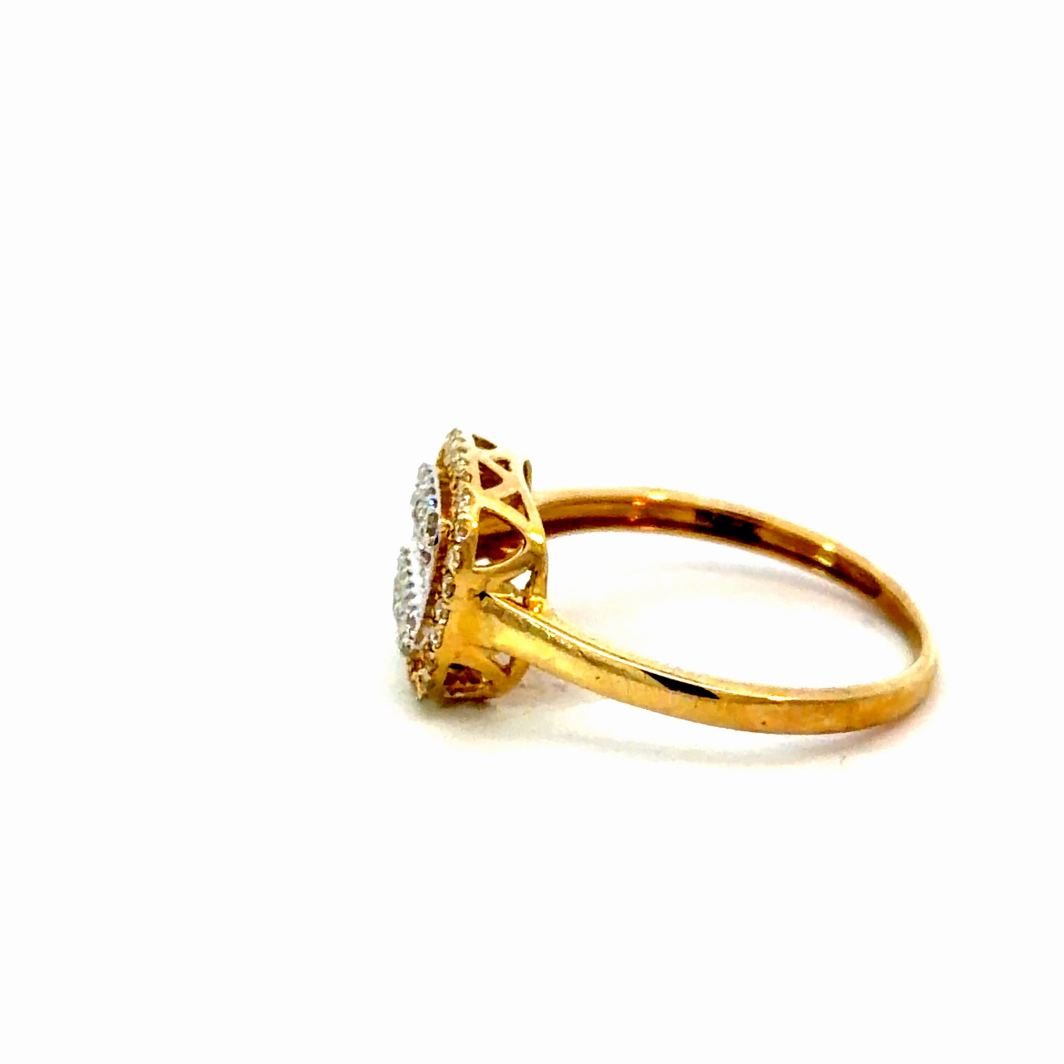 10k Gold & Diamonds Ring