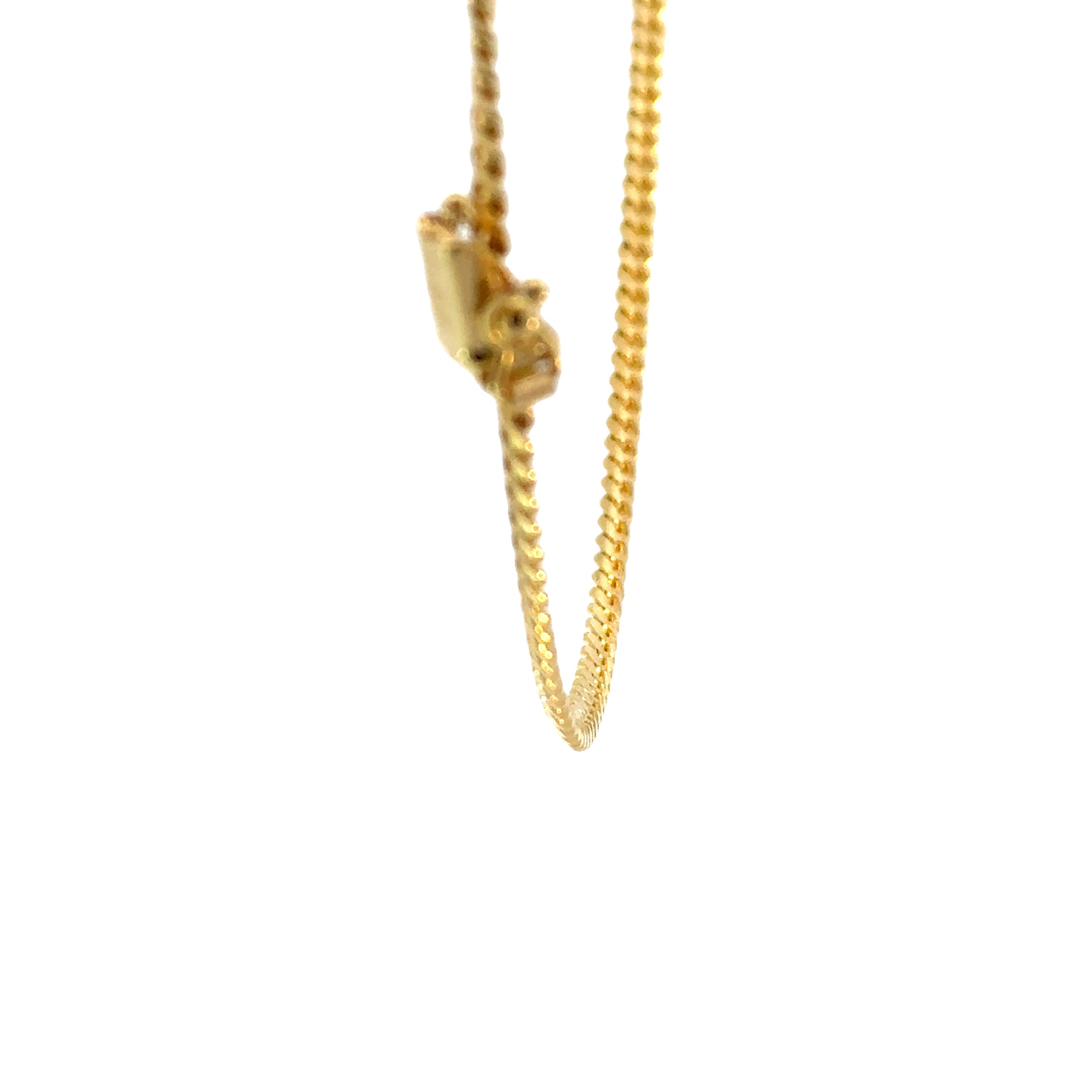 10k Solid Gold - 3.2mm Cuban Chain