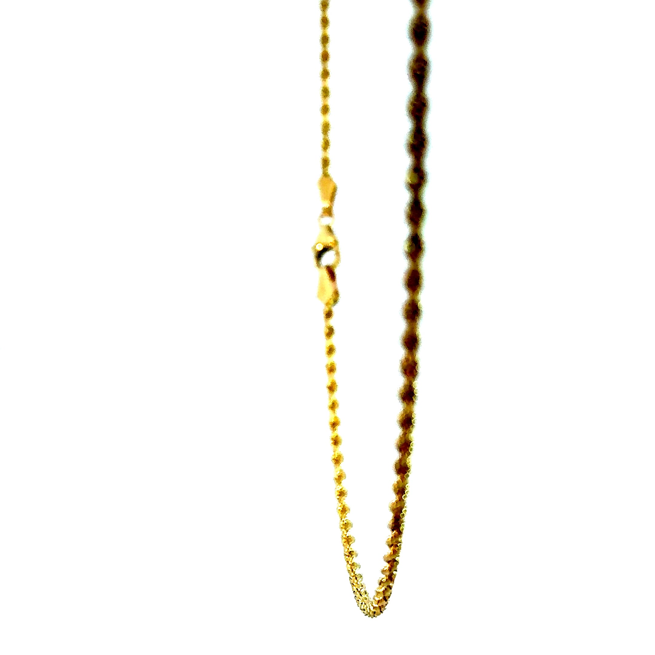 10k Solid Gold - 2mm Solid Rope Chain