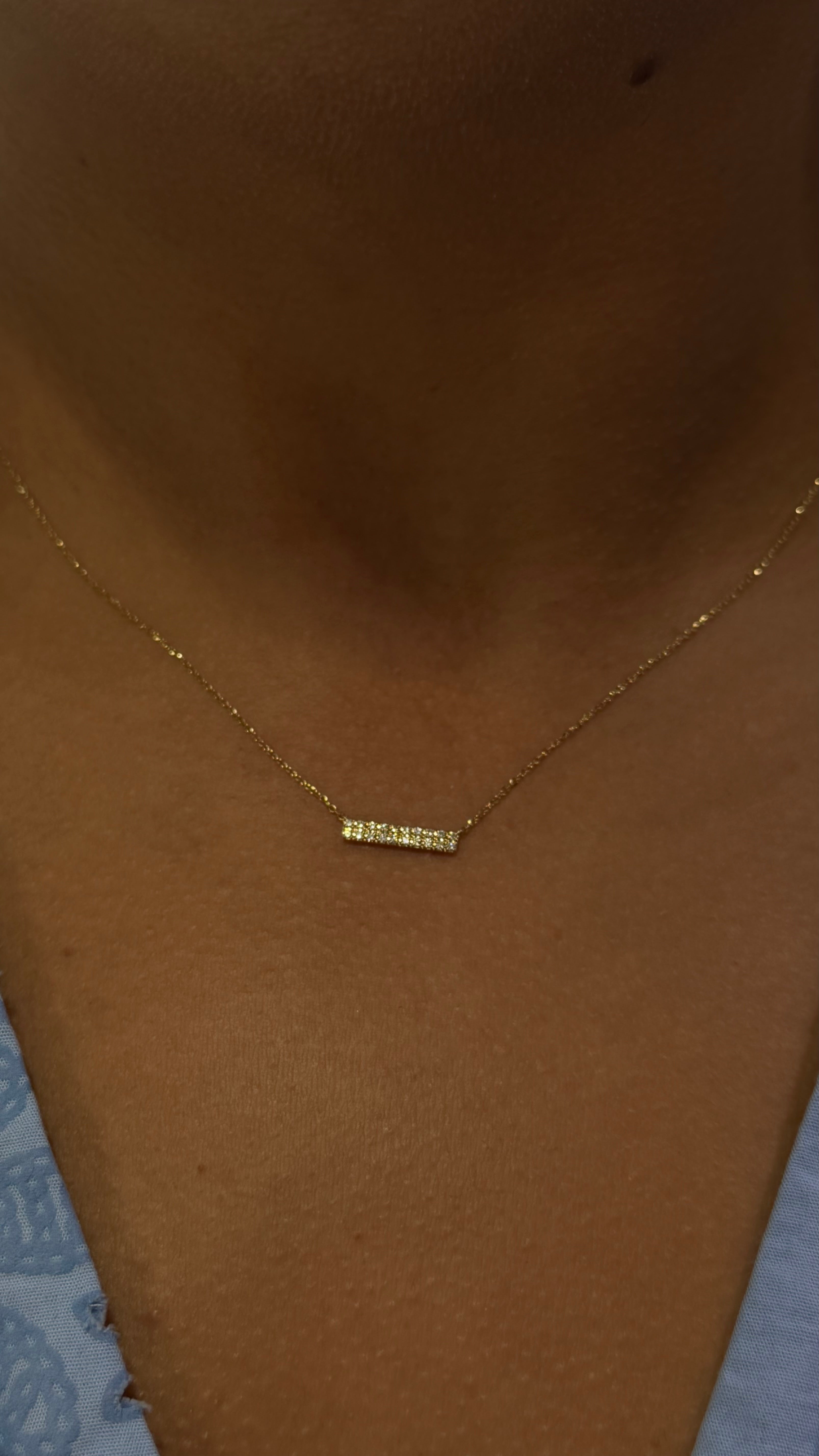 14k White Gold & Diamonds