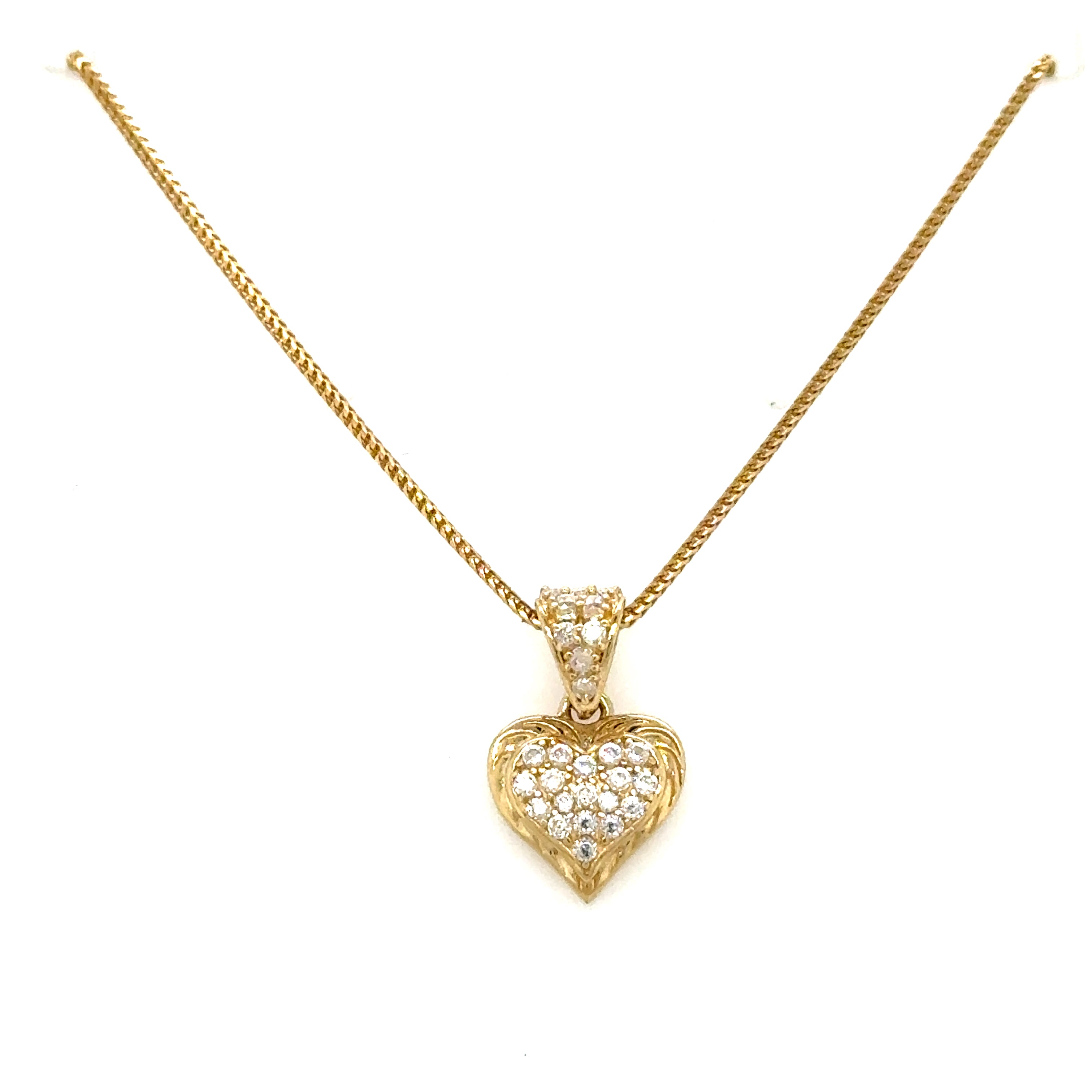 10k Gold - Heart (+CHAIN)