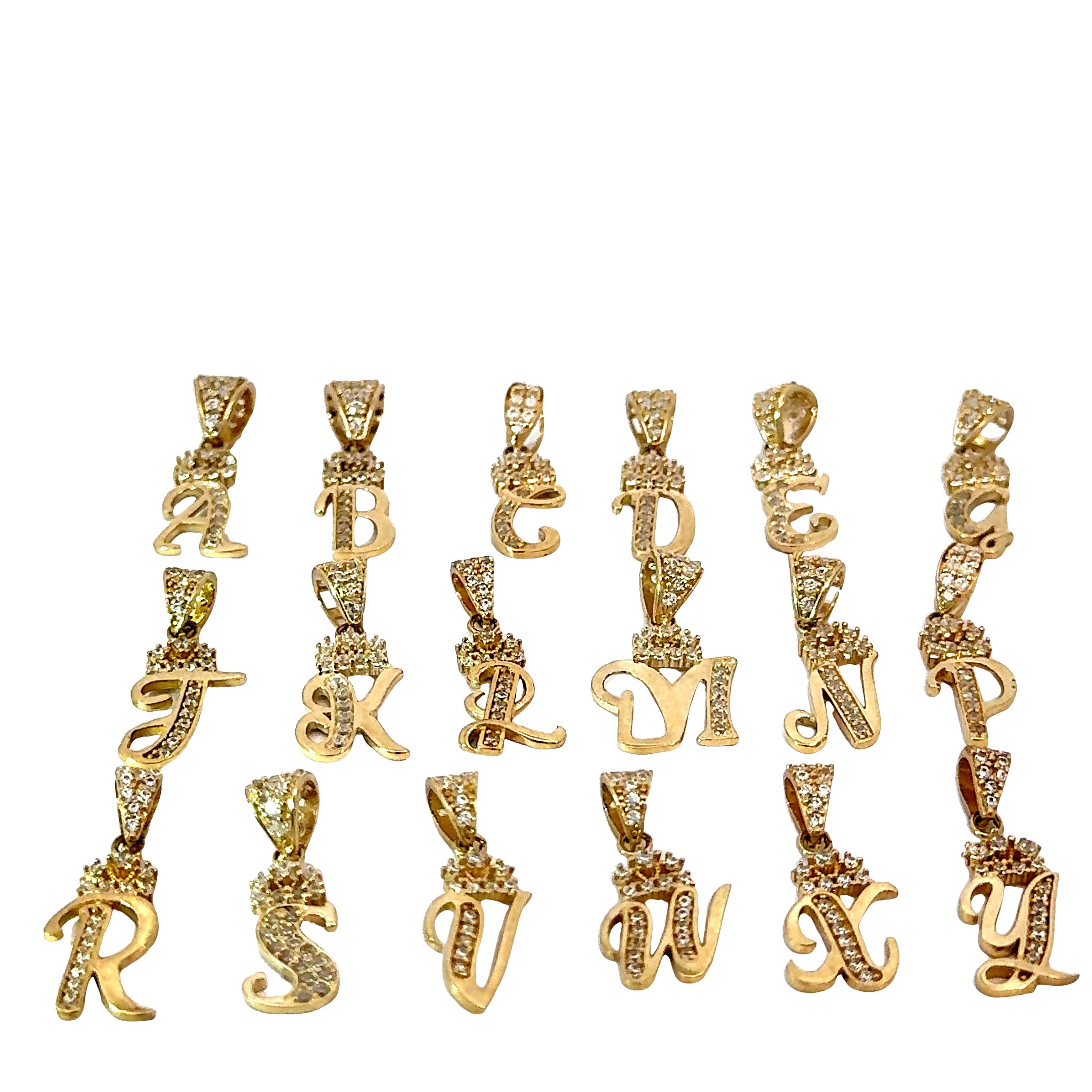 10k Gold Set - 2.3mm Rope Chain + Initial