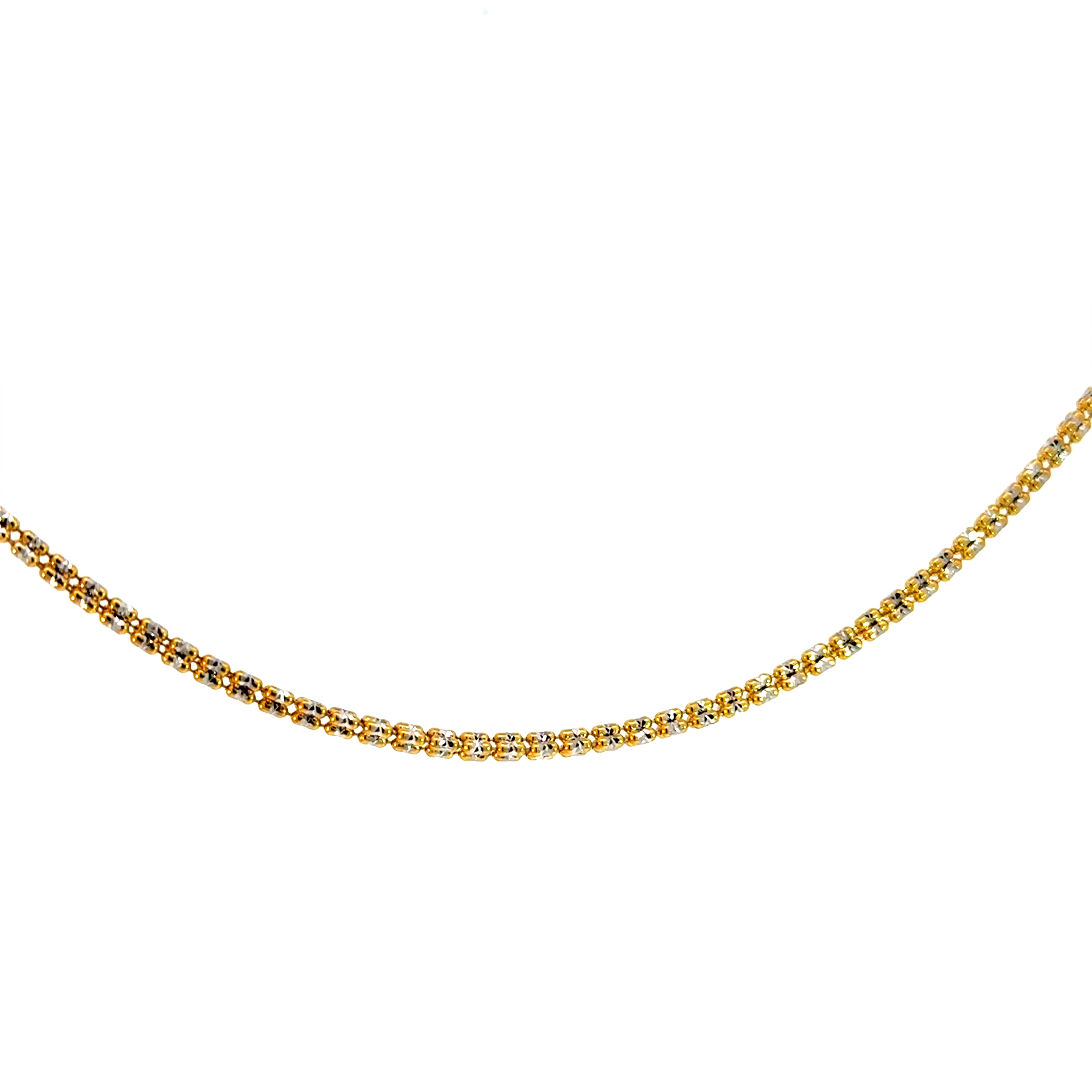 14k Gold - 2.5mm Fancy Chain