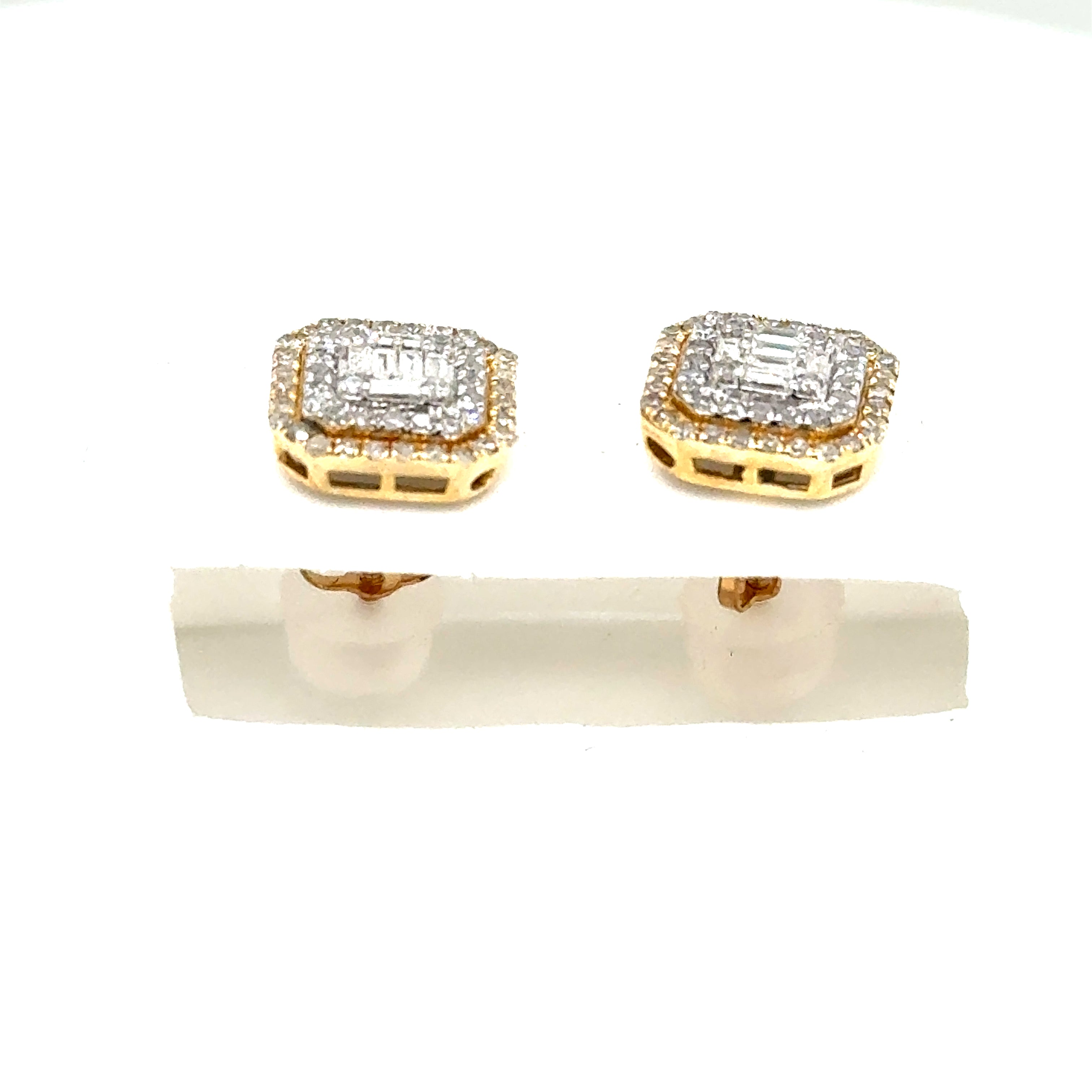 14k Gold- Diamond Studs