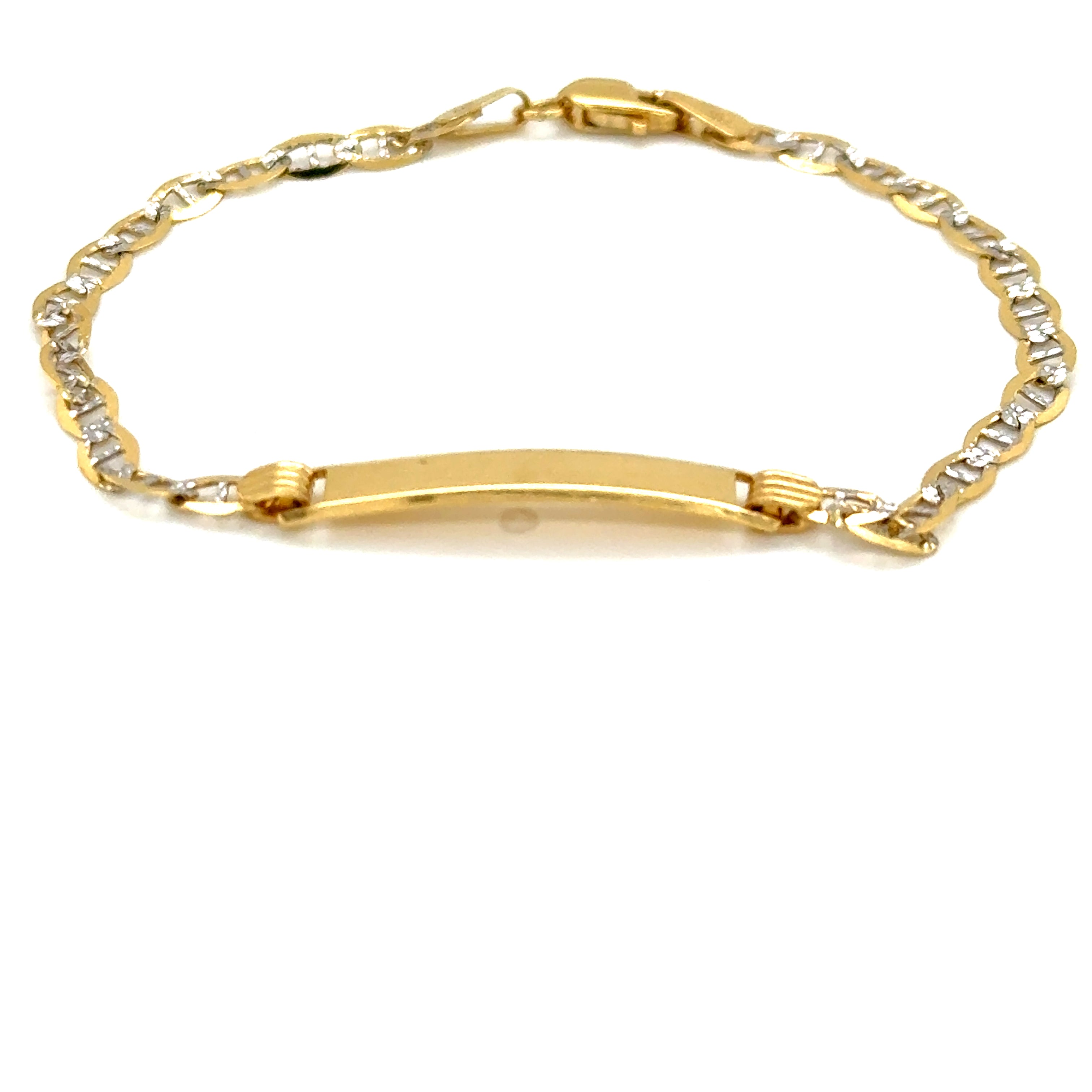 10k Gold - 2-Tone Mariner Kids Valentino