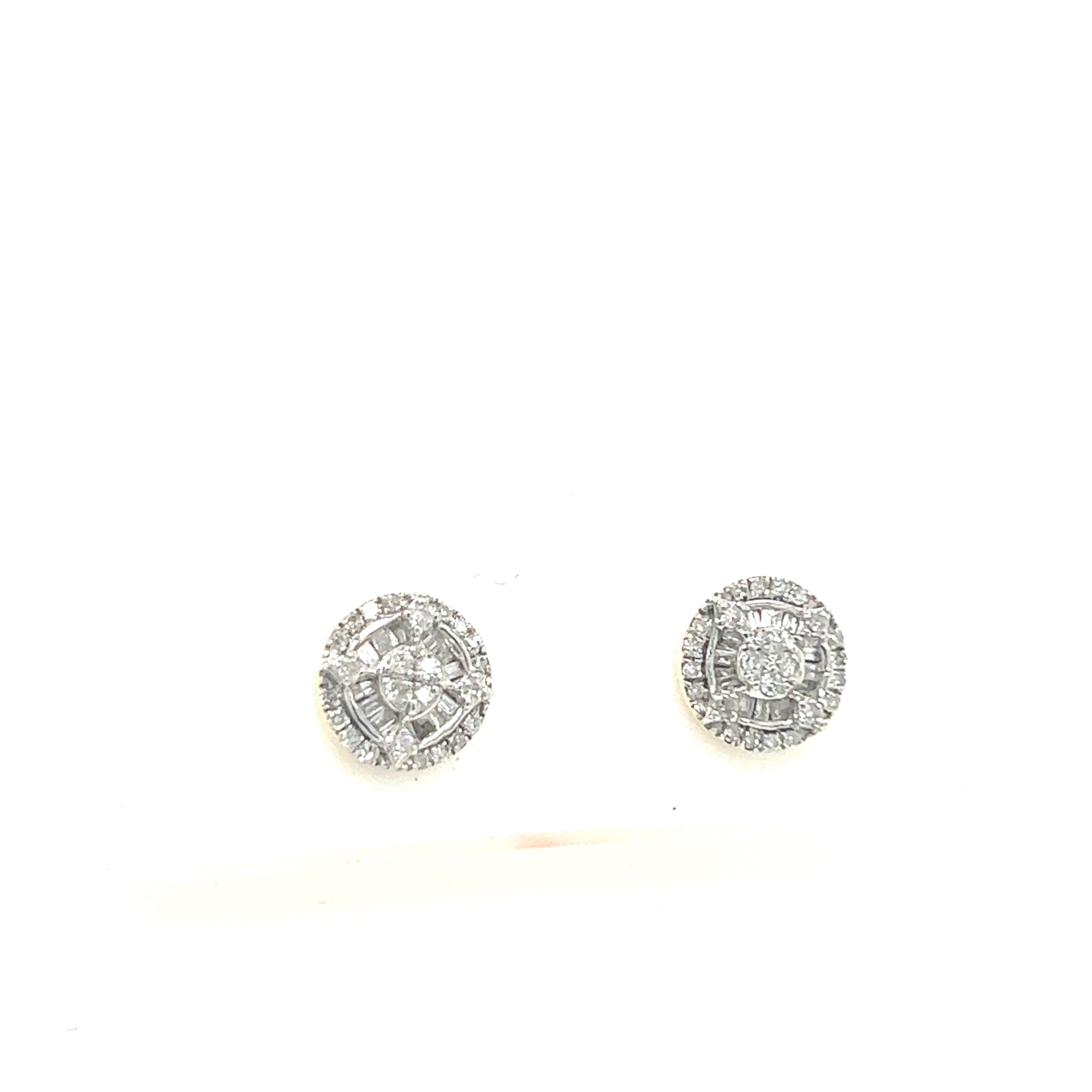 10k Gold- Diamond Earrings