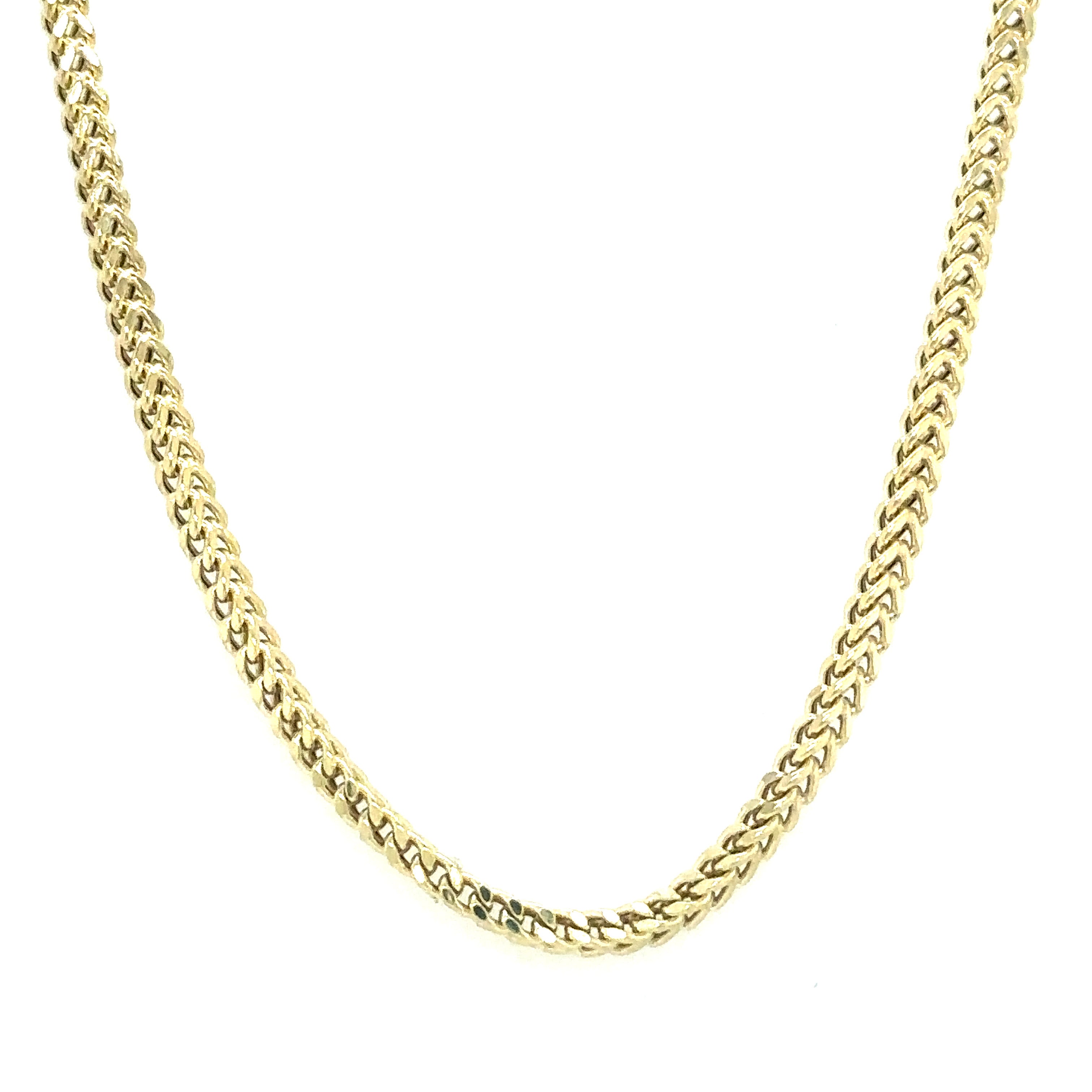 10k Gold - 2.3mm Franco Chain