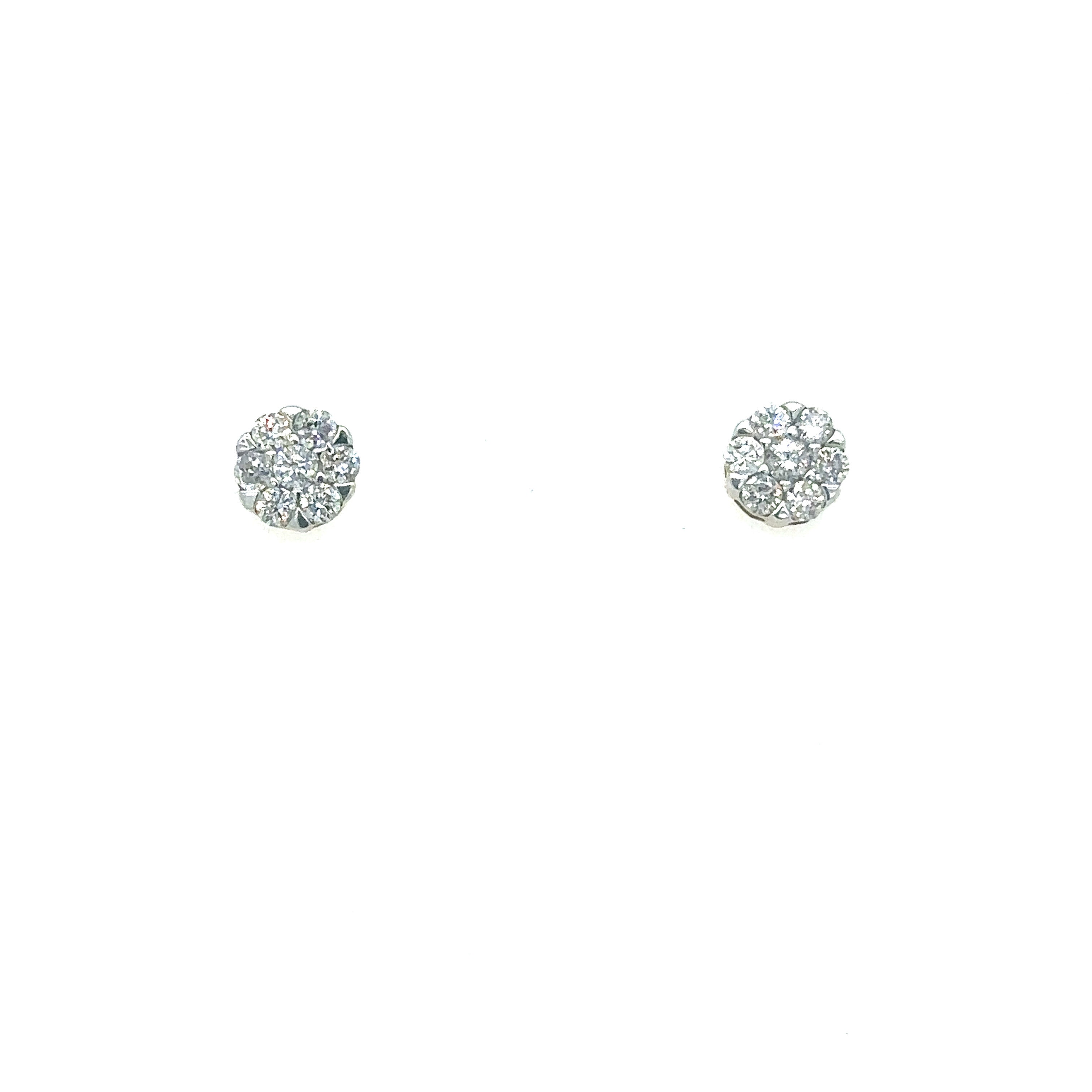 14k Gold- Diamond Studs