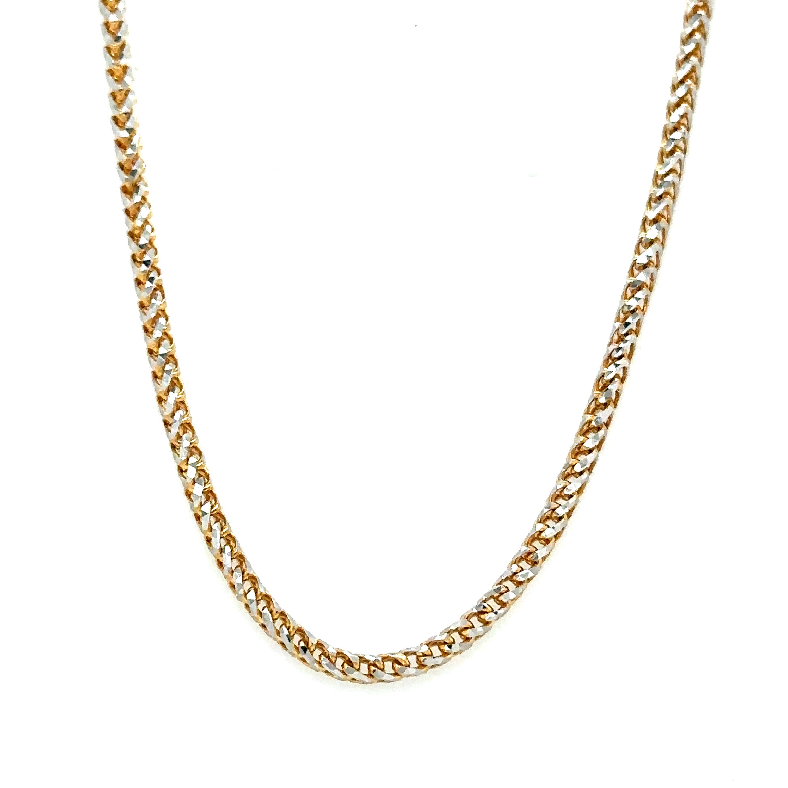 10k Solid - 2mm Franco Ice Chain