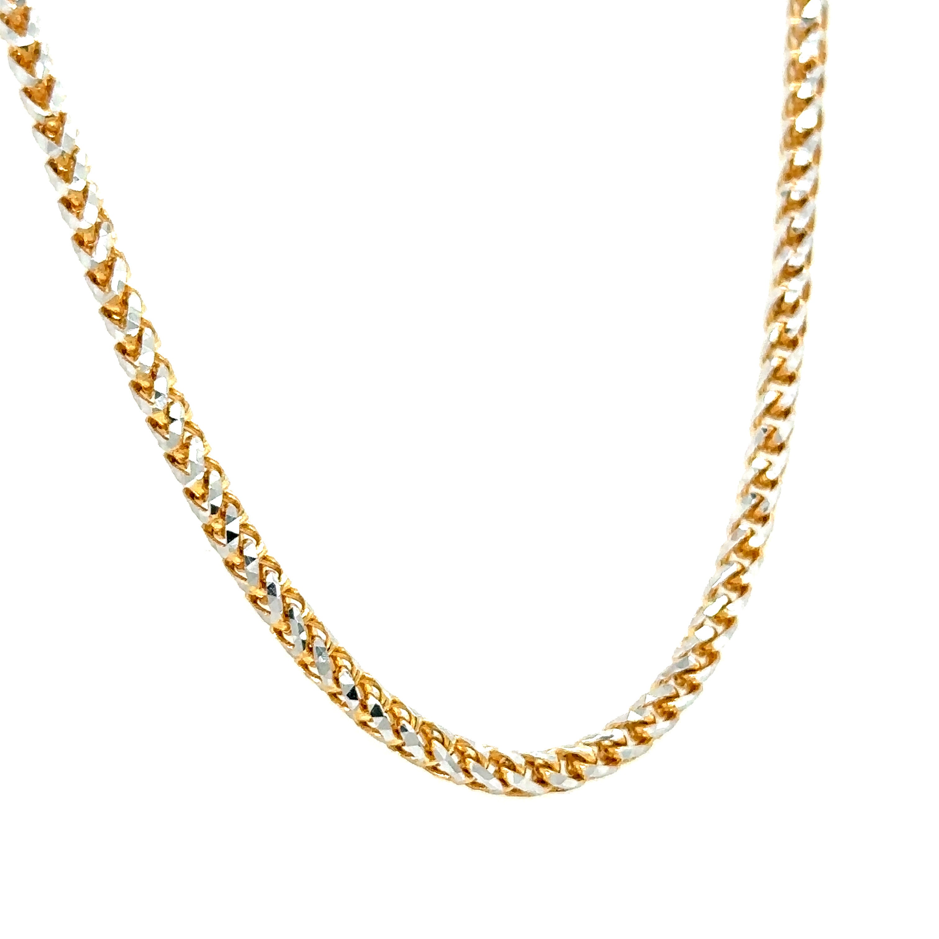 10k Solid - 2mm Franco Ice Chain