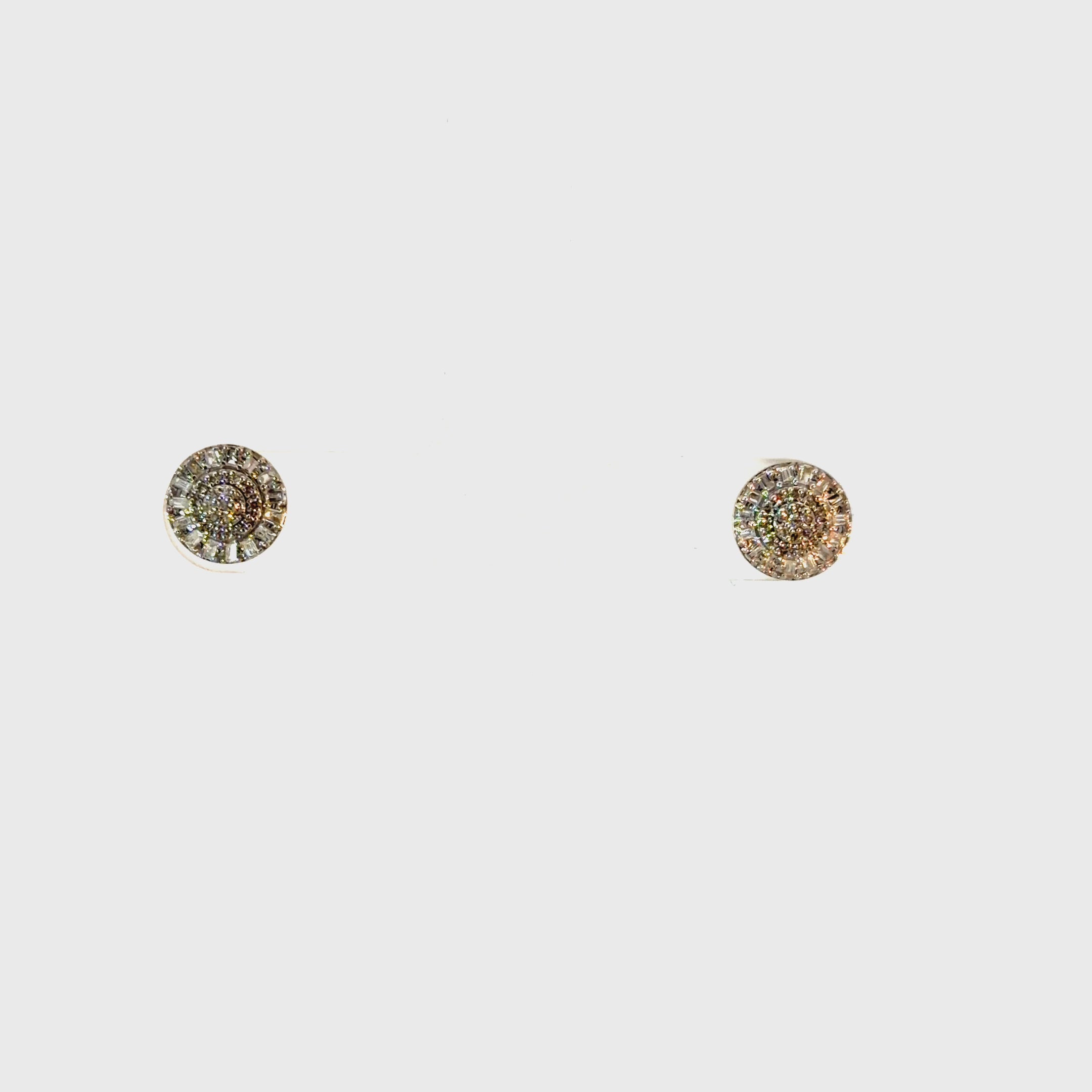10k Gold & Diamond Studs