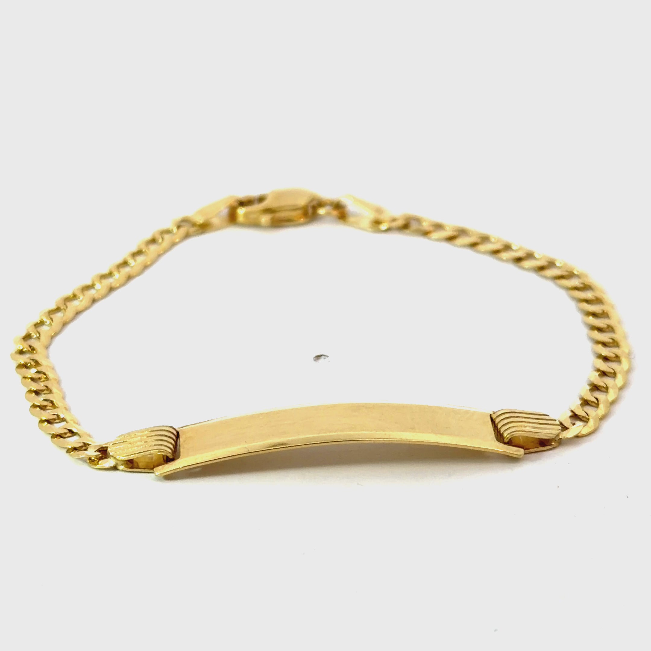10k Gold - 3.2mm Flat Cuban Valentino