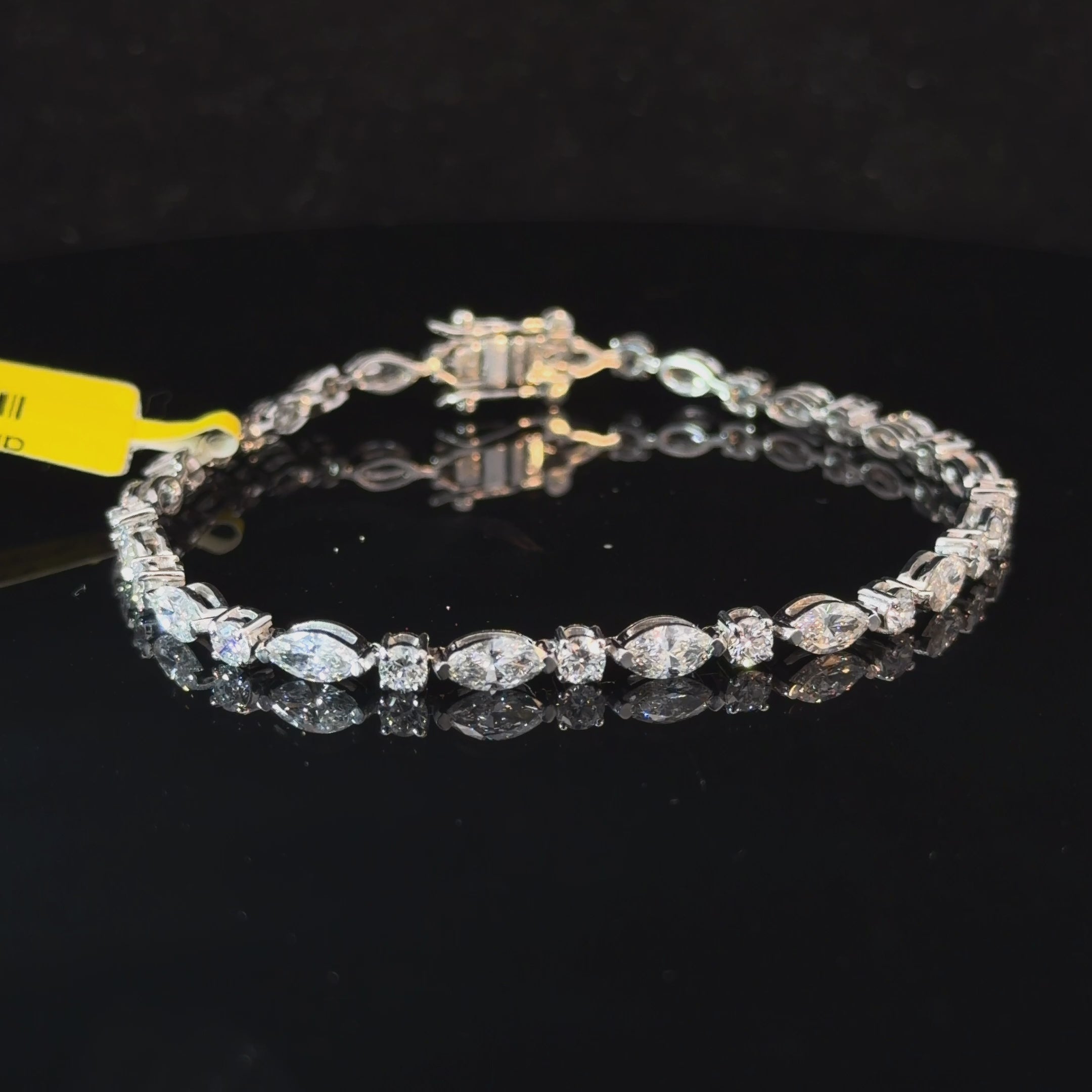 5.15ct Multishape Tennis Bracelet