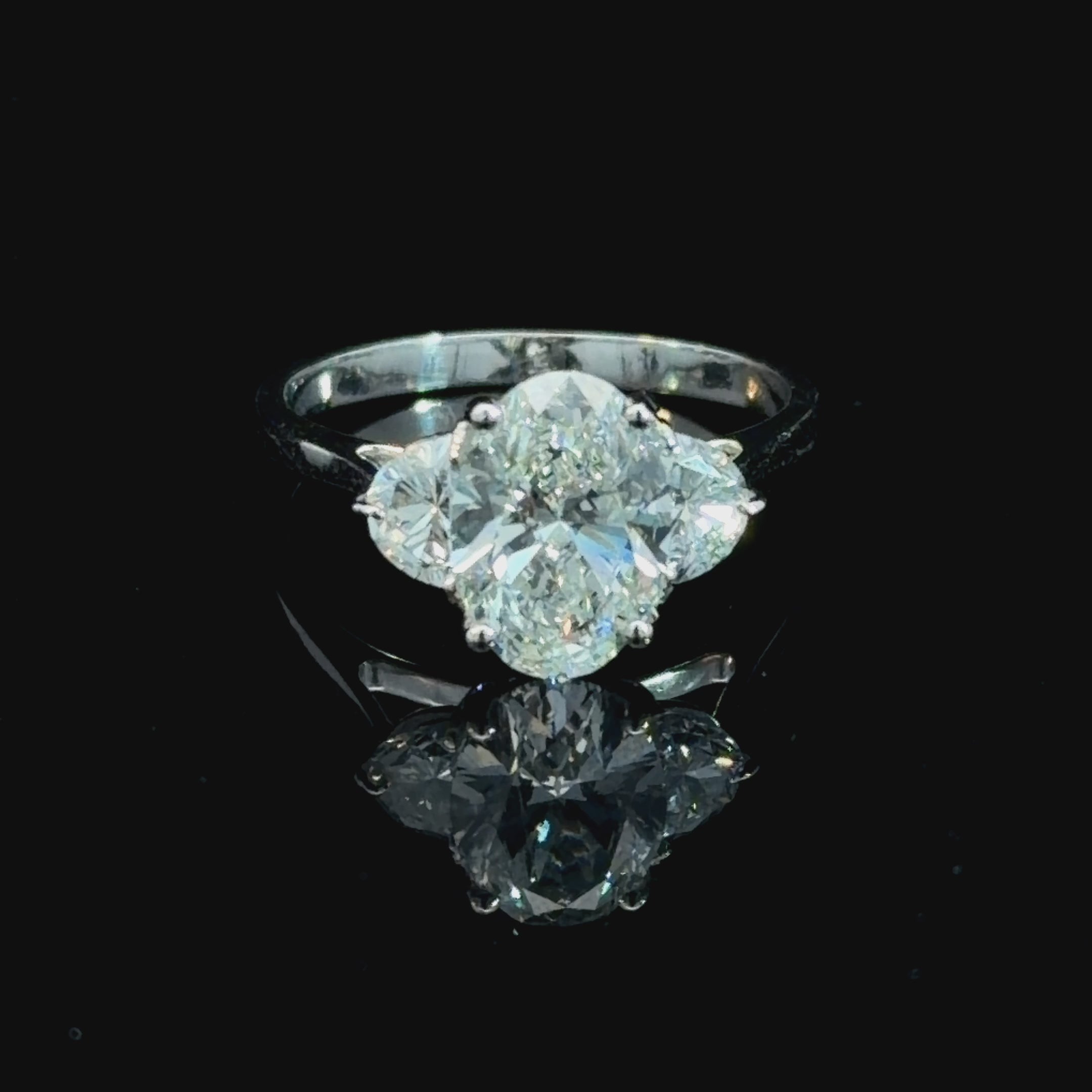 2.05ct Eternal Oval Diamond Ring