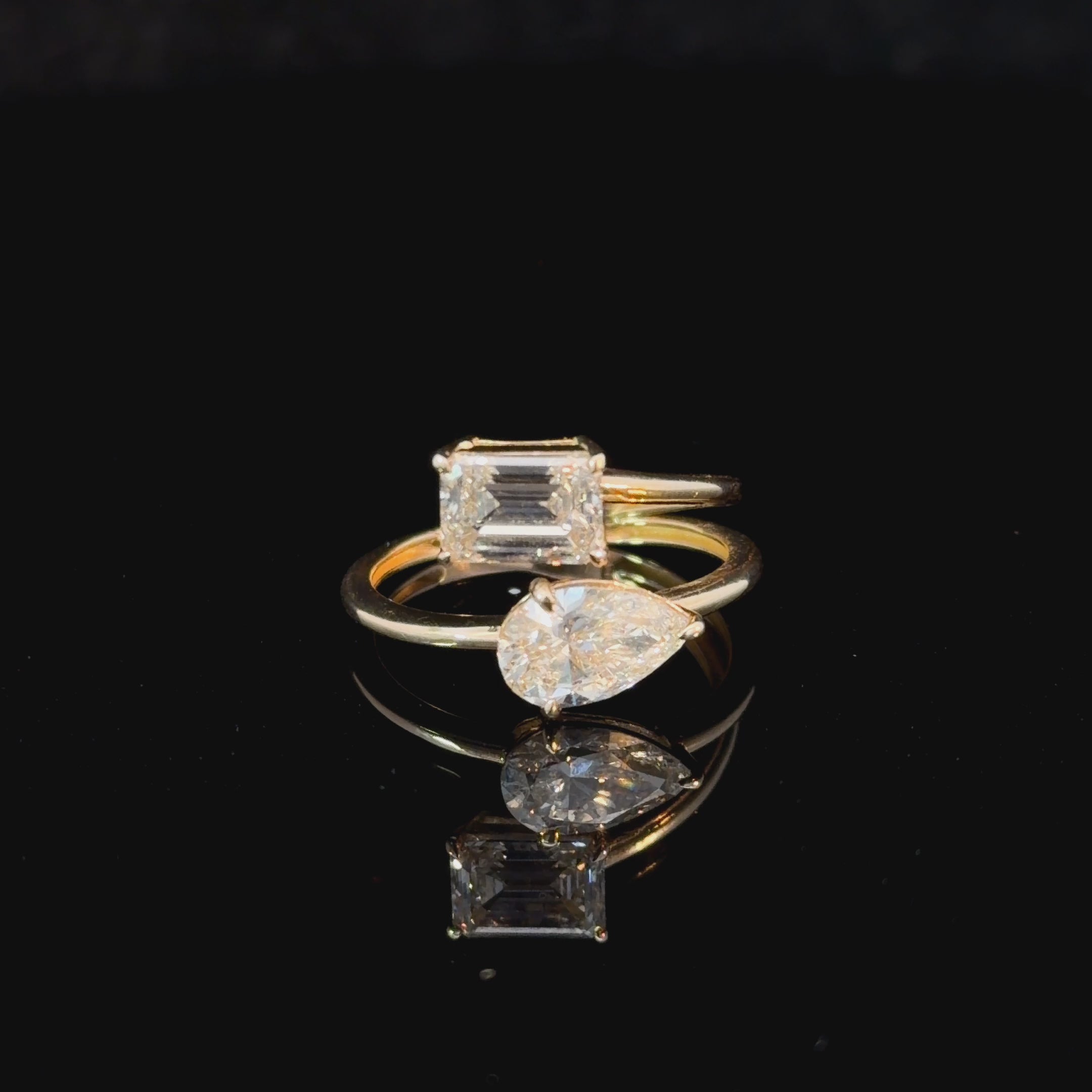 14k Gold & Lab-Grown Diamond Ring