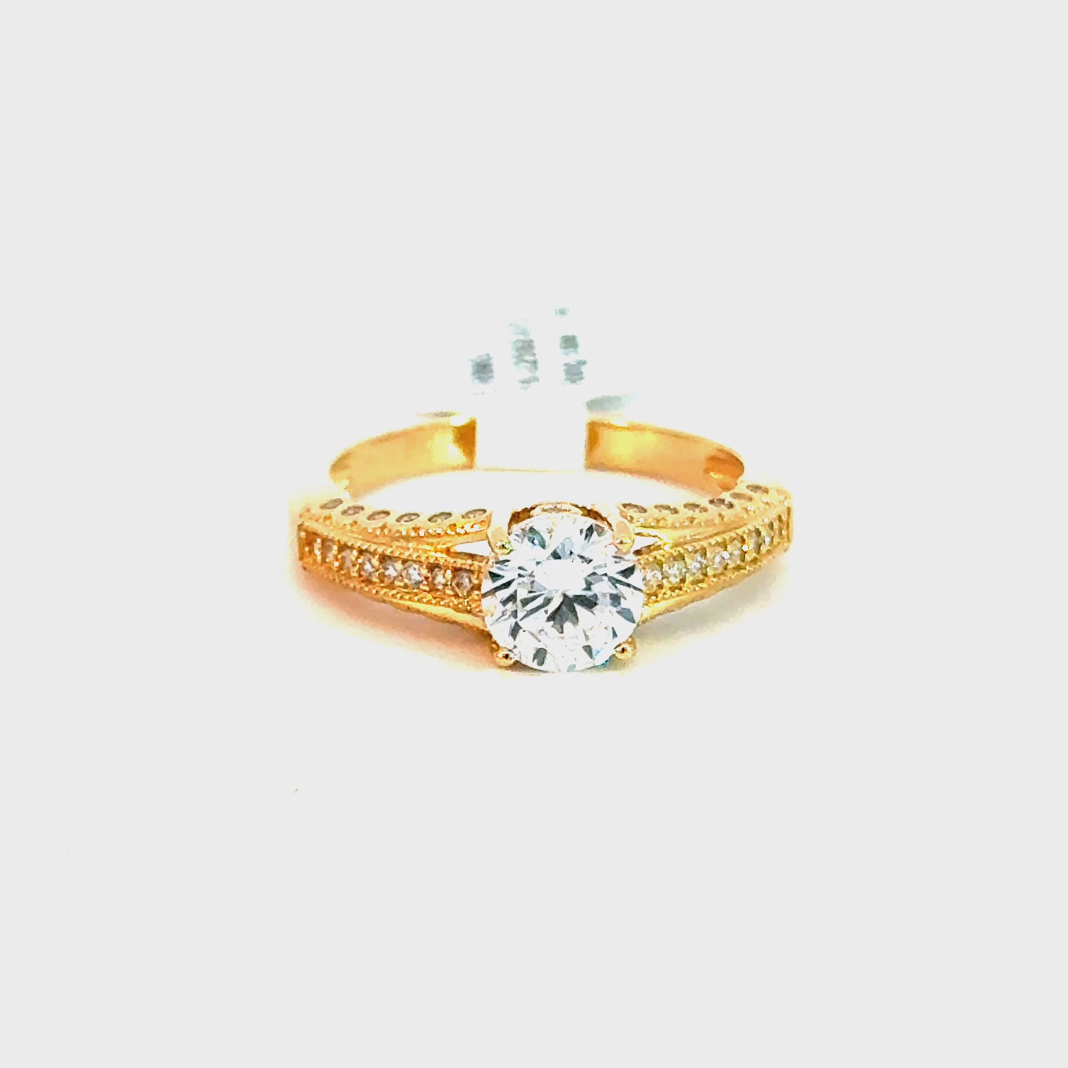 14k Gold - Statement Ring