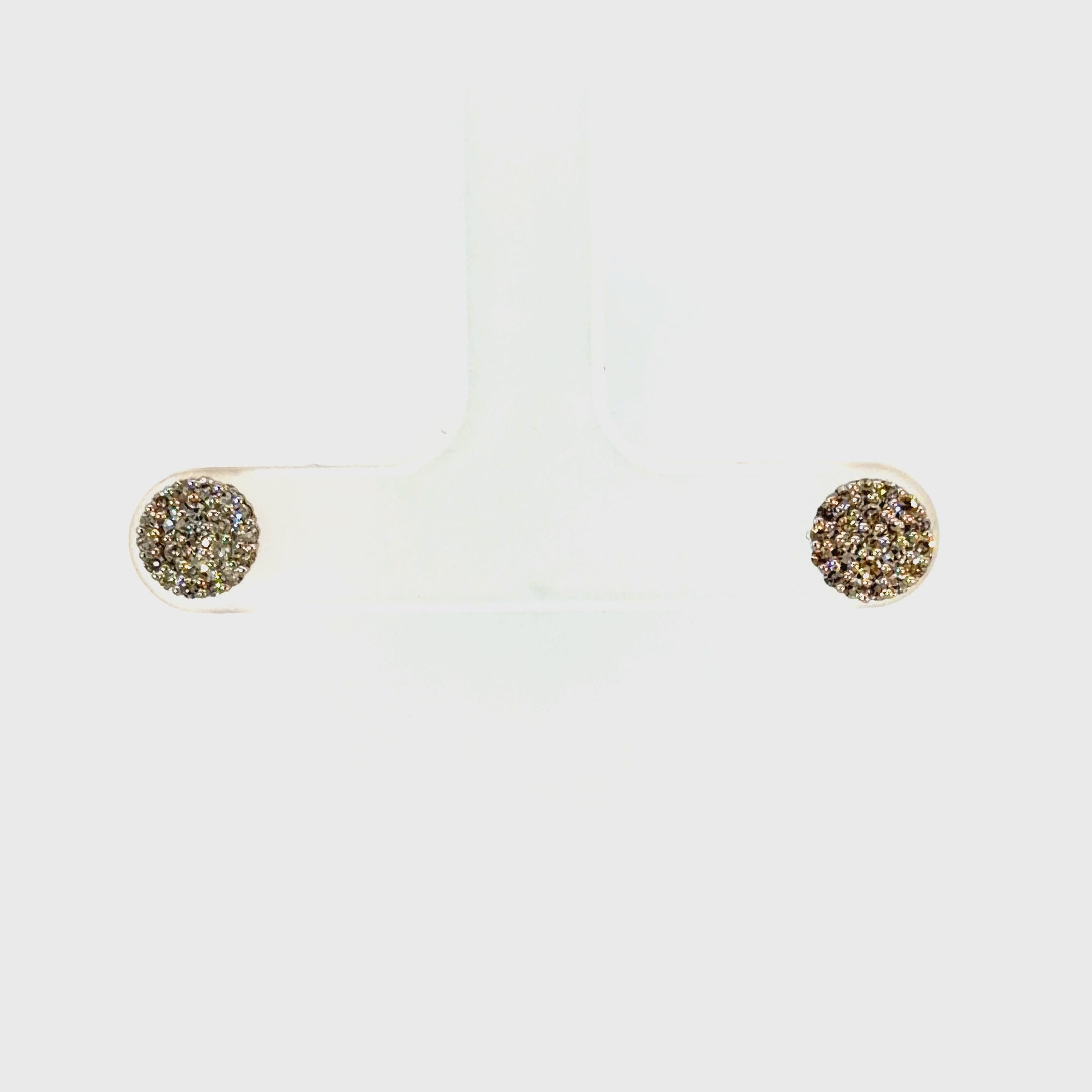 10k Gold & Diamond Studs