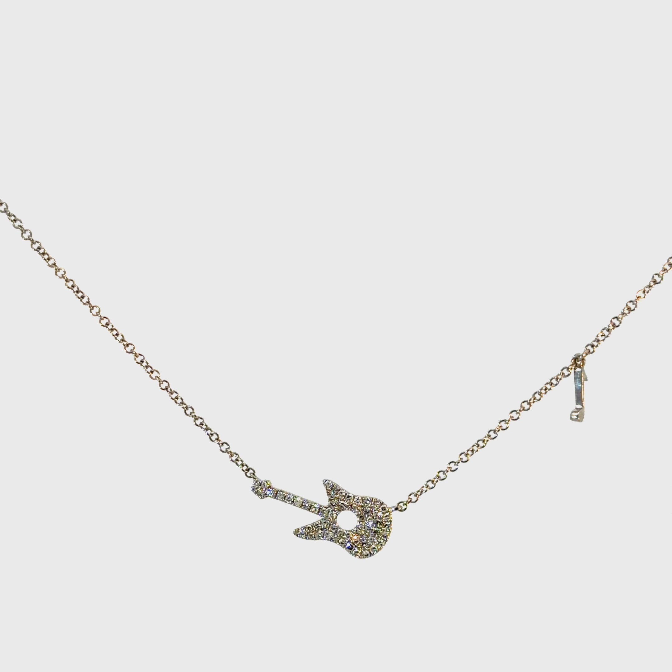 14k White Gold & Diamonds