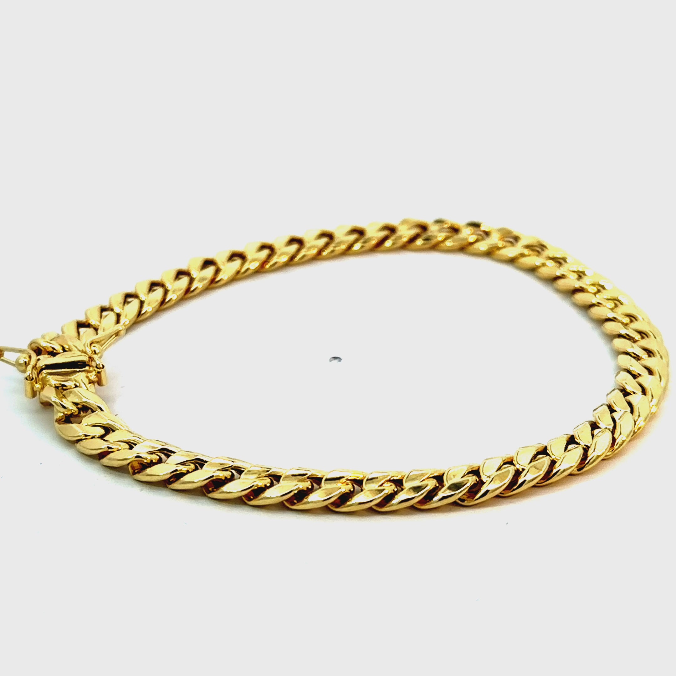 10k Gold - 6mm Cuban Bracelet