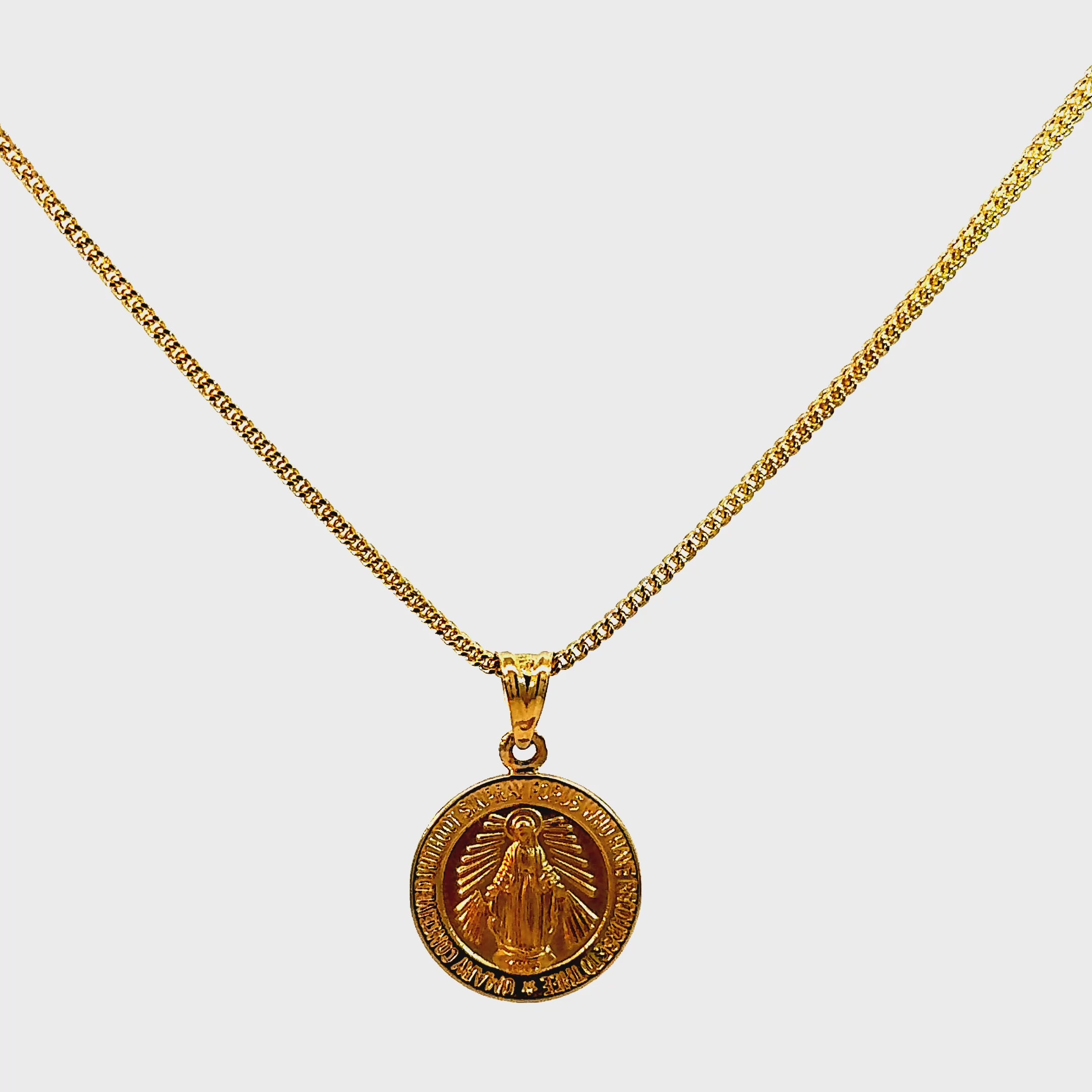 10k Gold Set - 1.7mm Franco Chain + Pendant