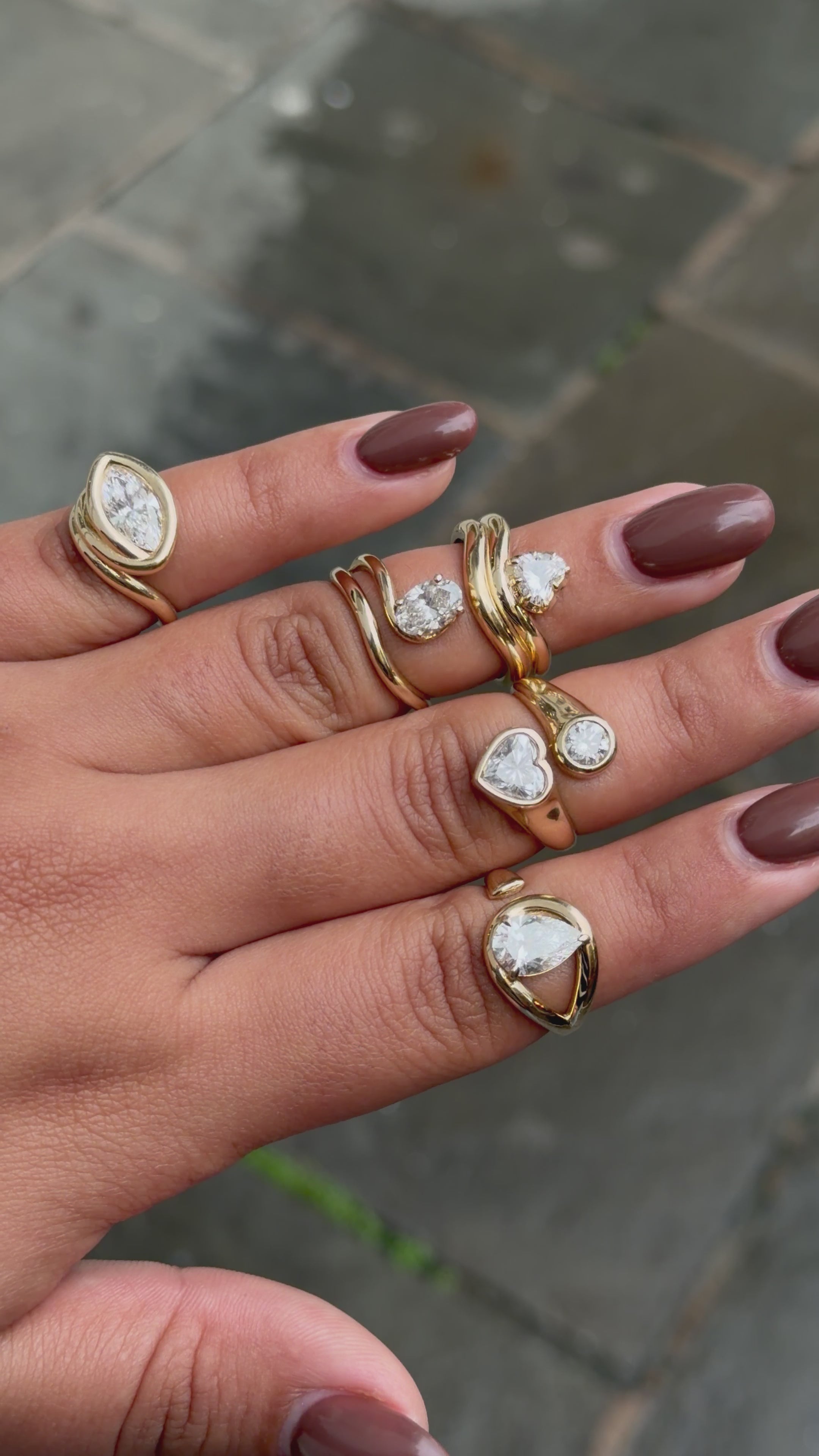 14k Gold & Lab-Grown Diamond Ring