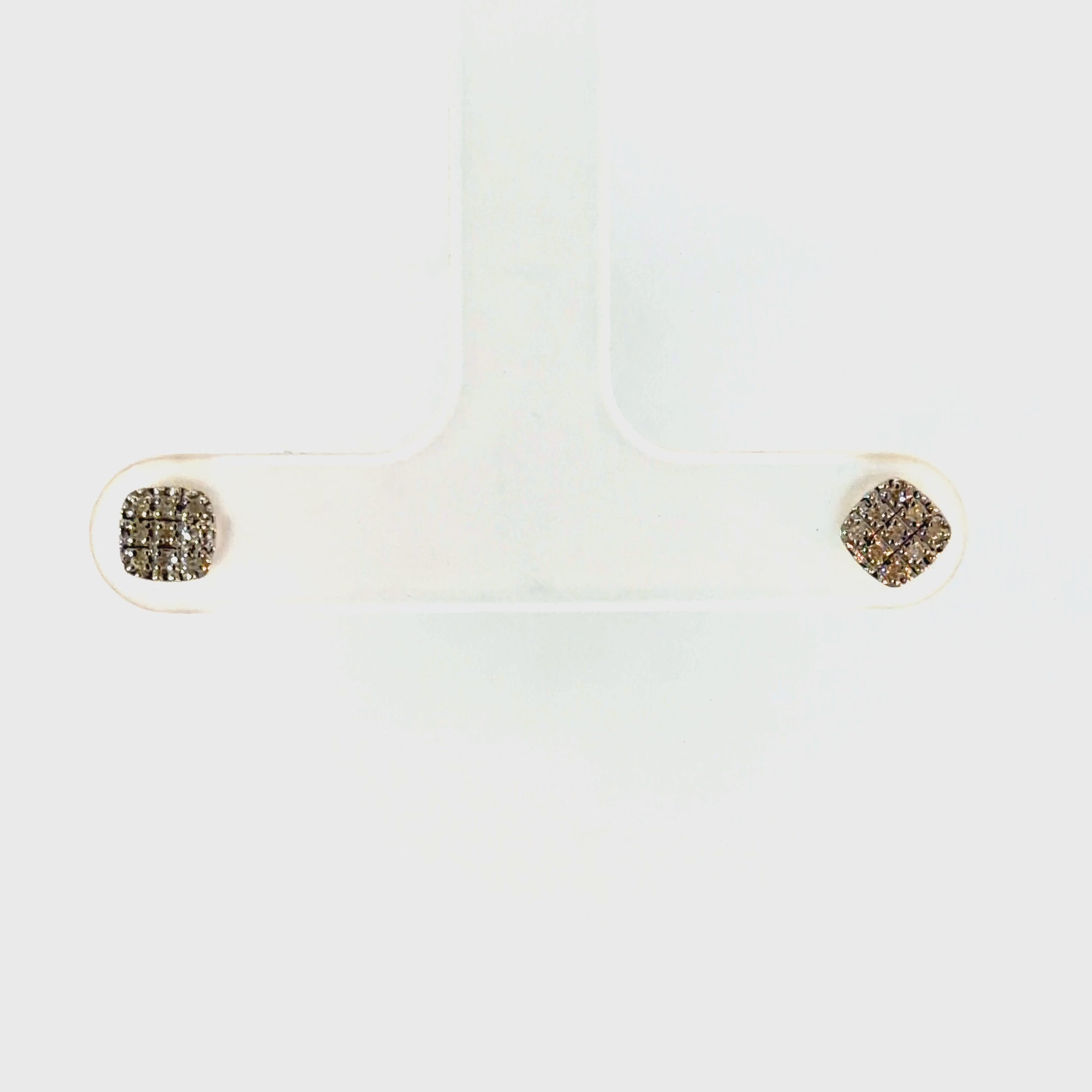 10k Gold & Diamond Studs