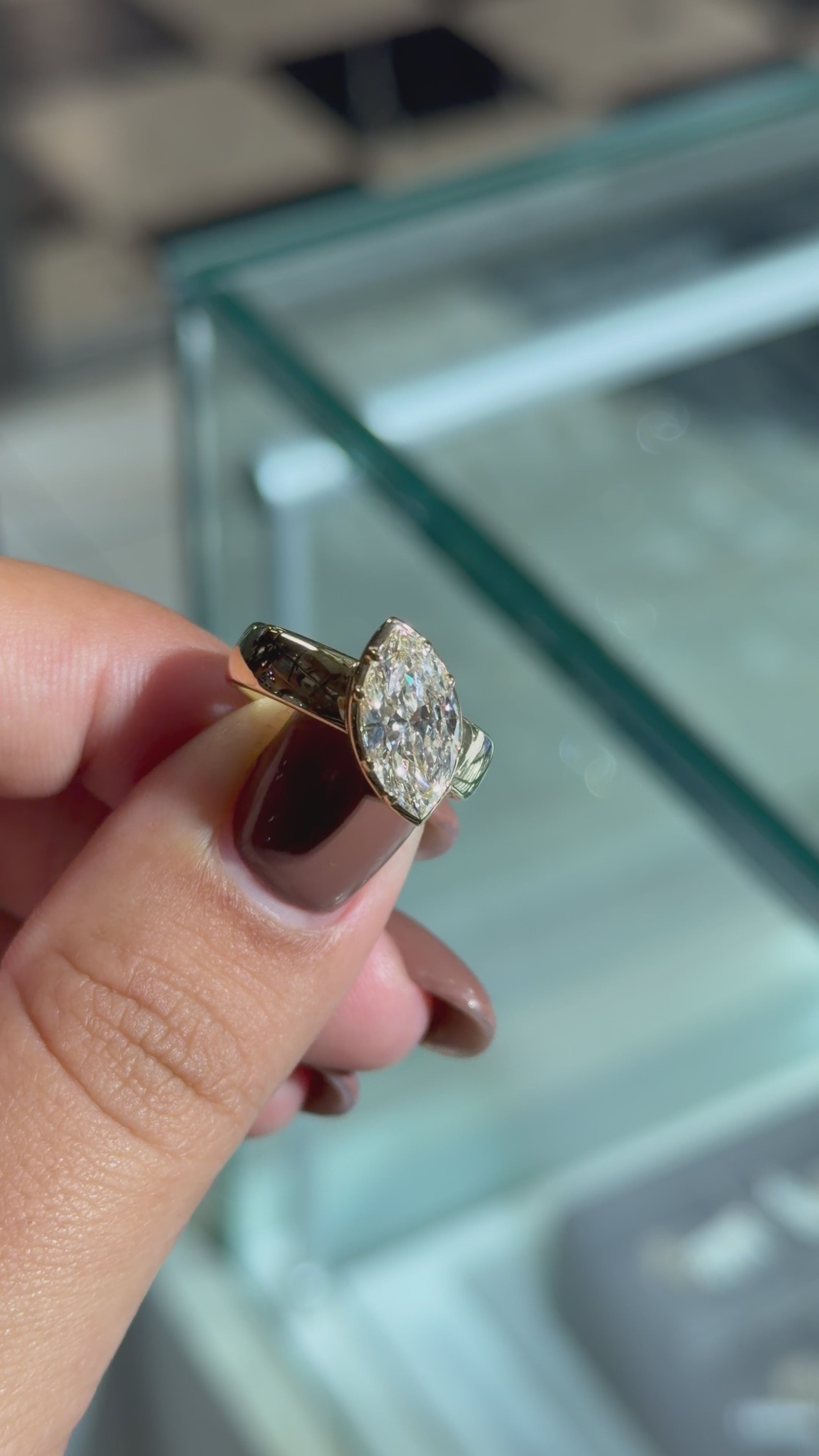 14k Gold & Lab-Grown Diamond Ring