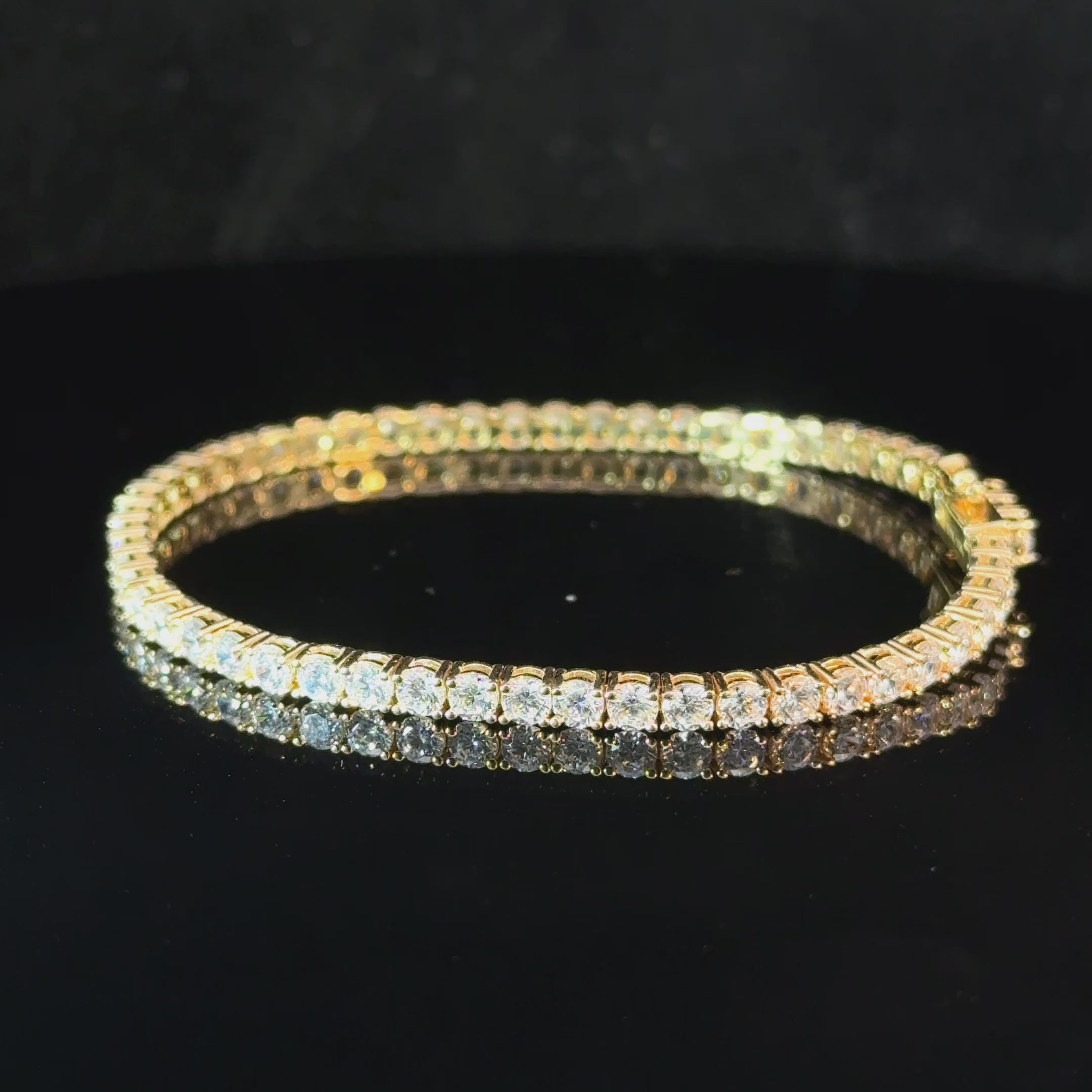 10k Gold - Tennis Bracelet