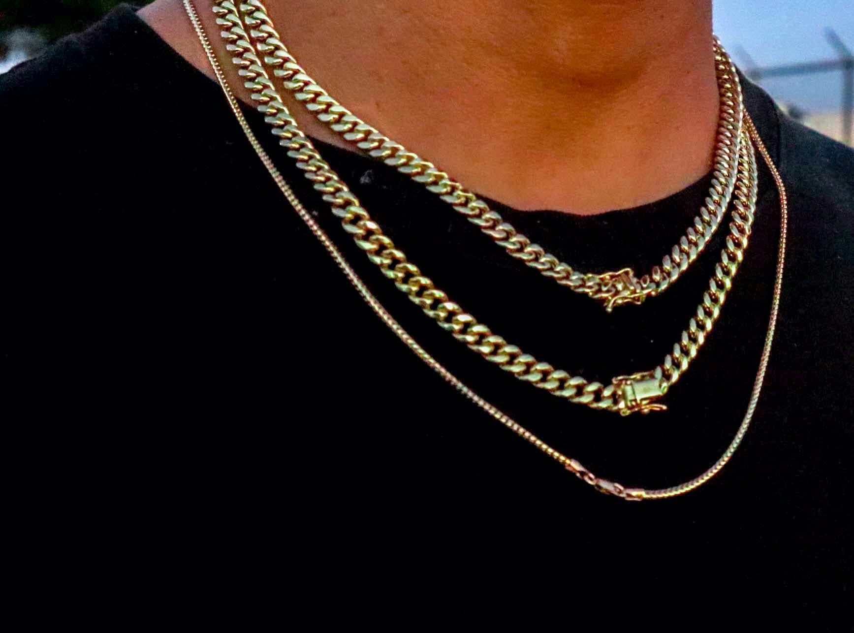 10k Gold - 5.7mm Cuban Link Chain