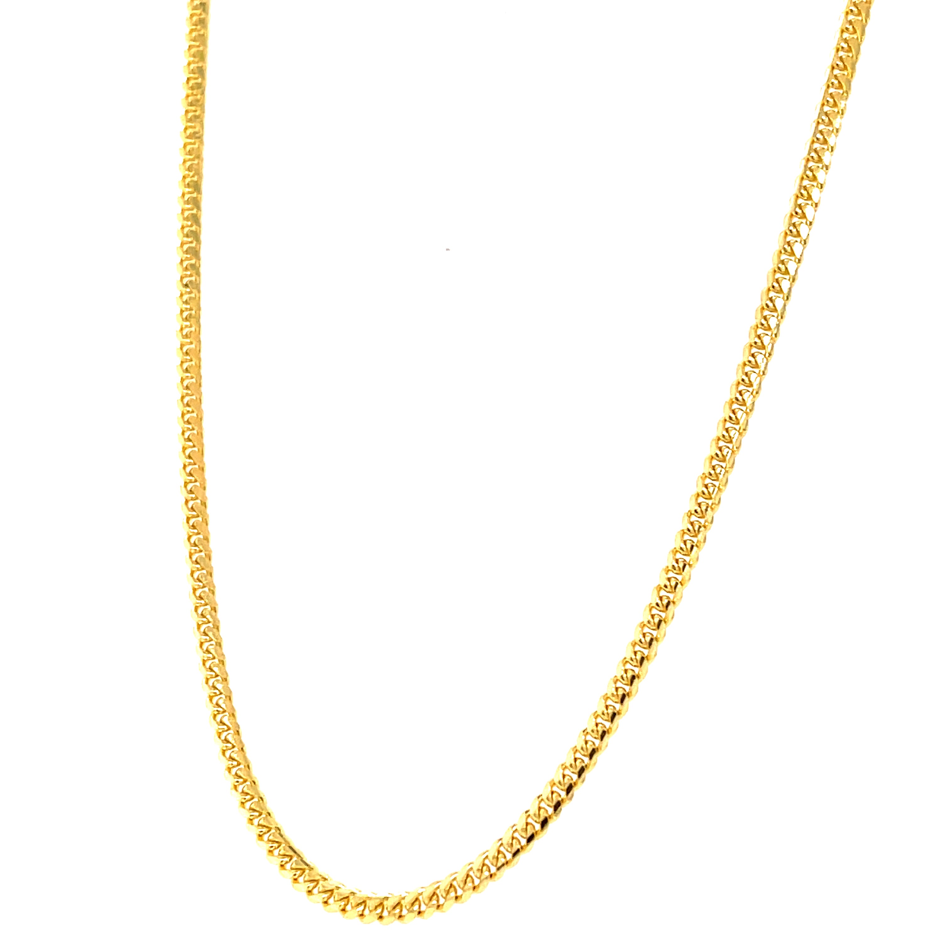 14k  Gold - 2mm Miami Cuban Chain